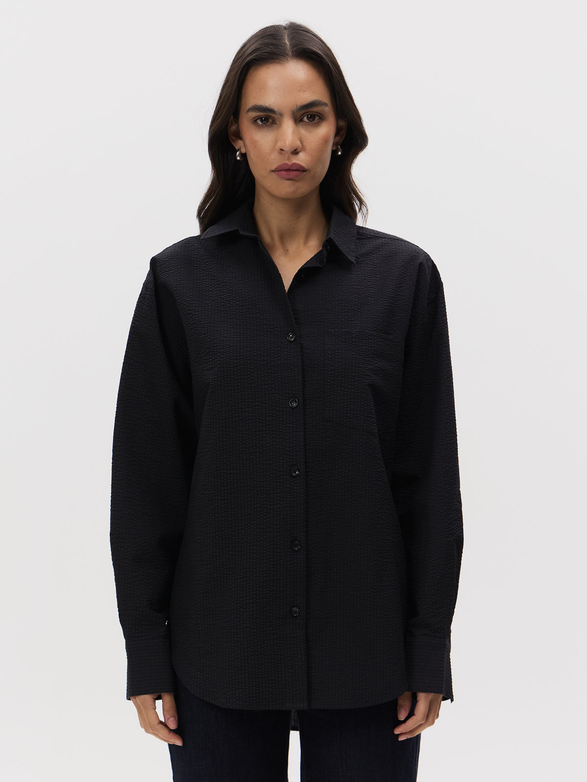 MSE Oversized Shirt | Black