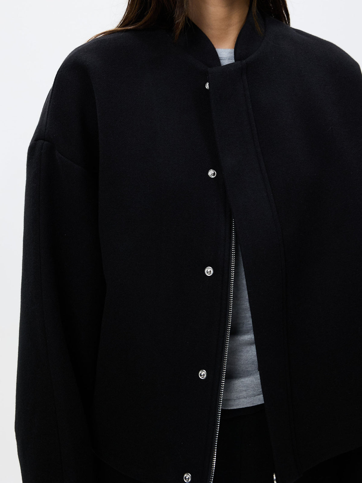 MSE Cocoon Bomber Jacket | Black