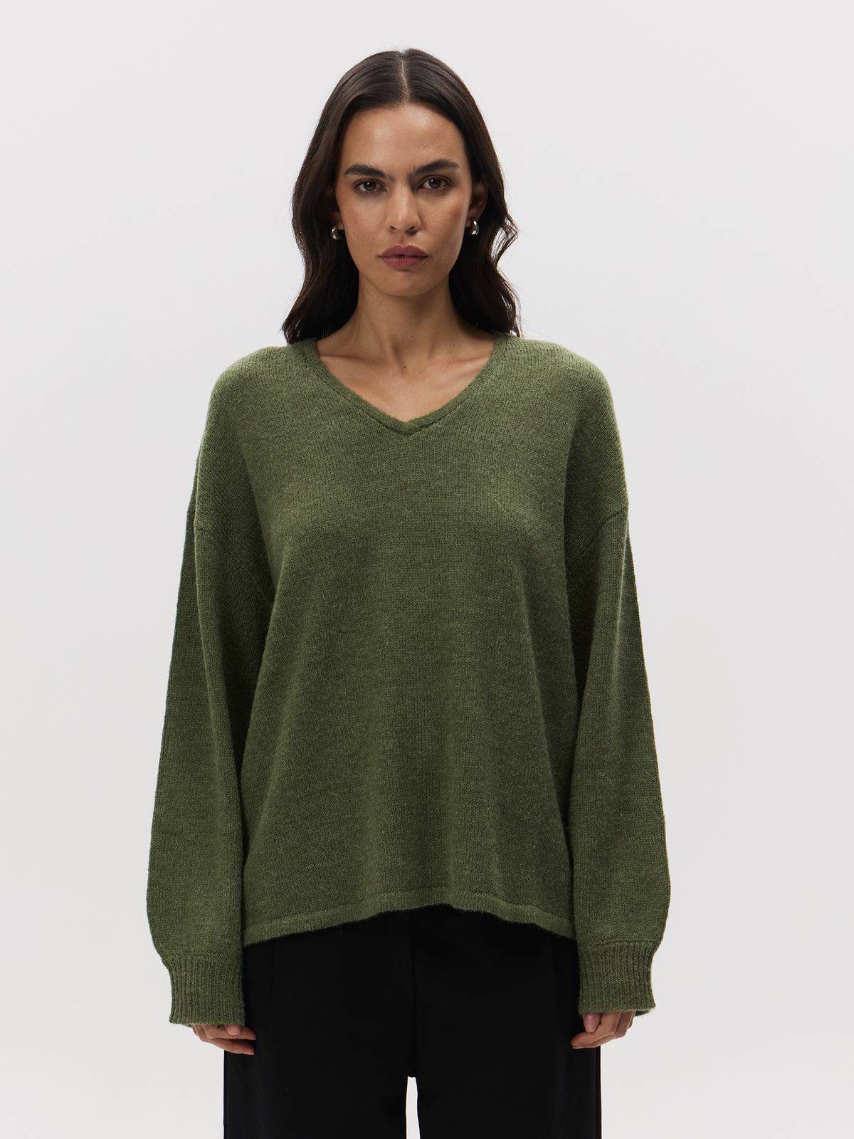 MSE Alpaca Blend Jumper | Khaki