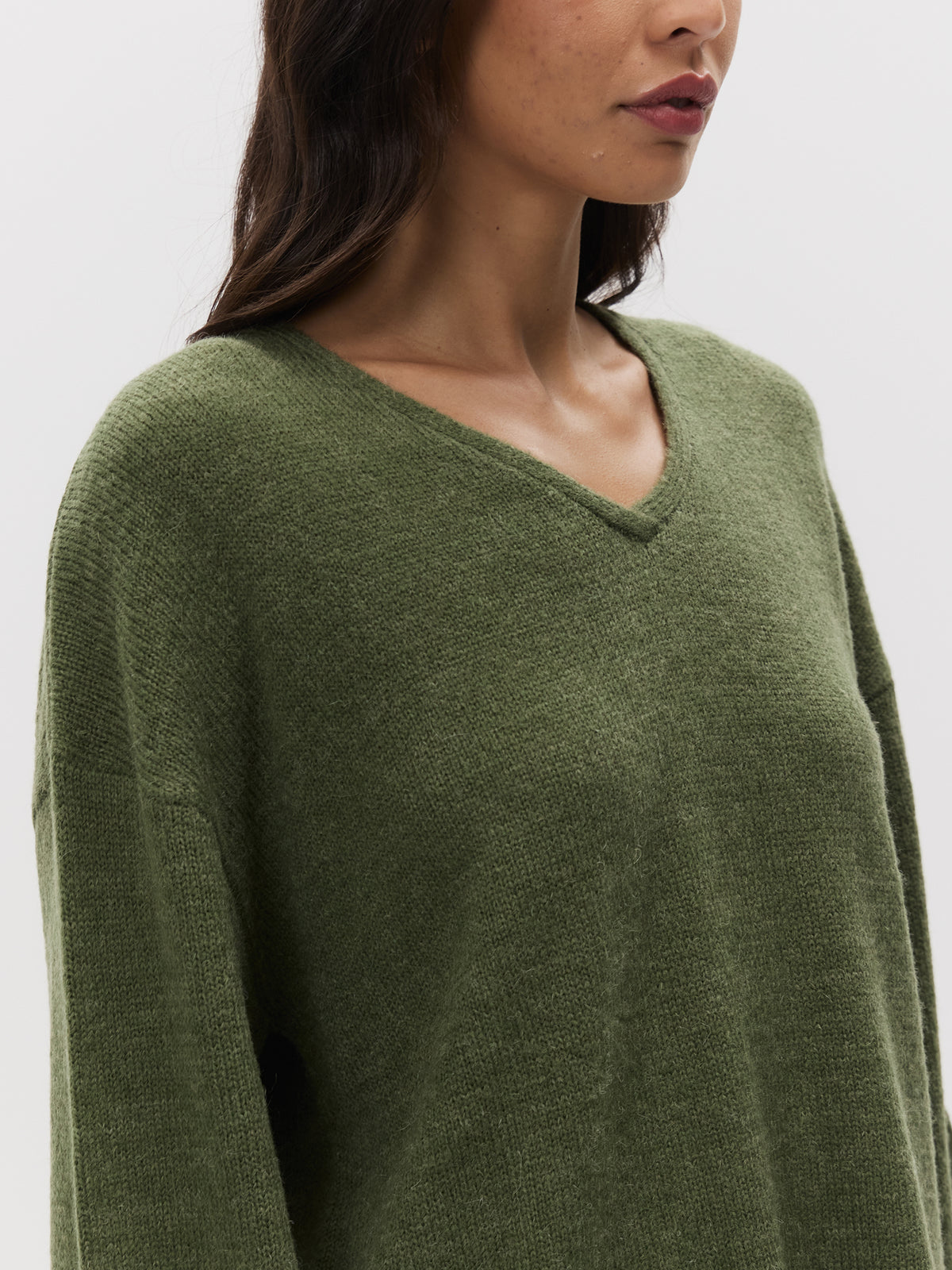 MSE Alpaca Blend Jumper | Khaki