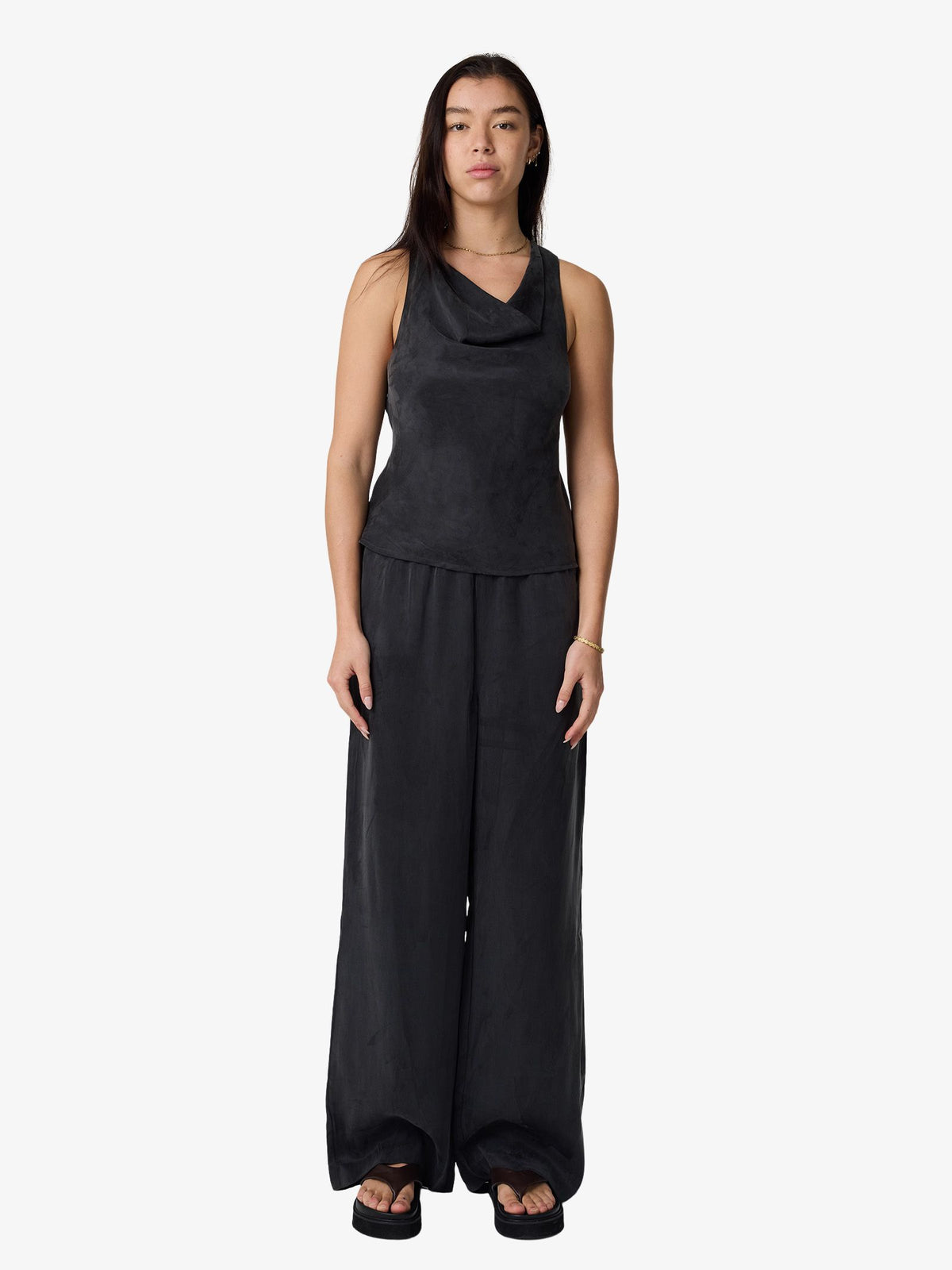 MSE Cupro Pants | Black