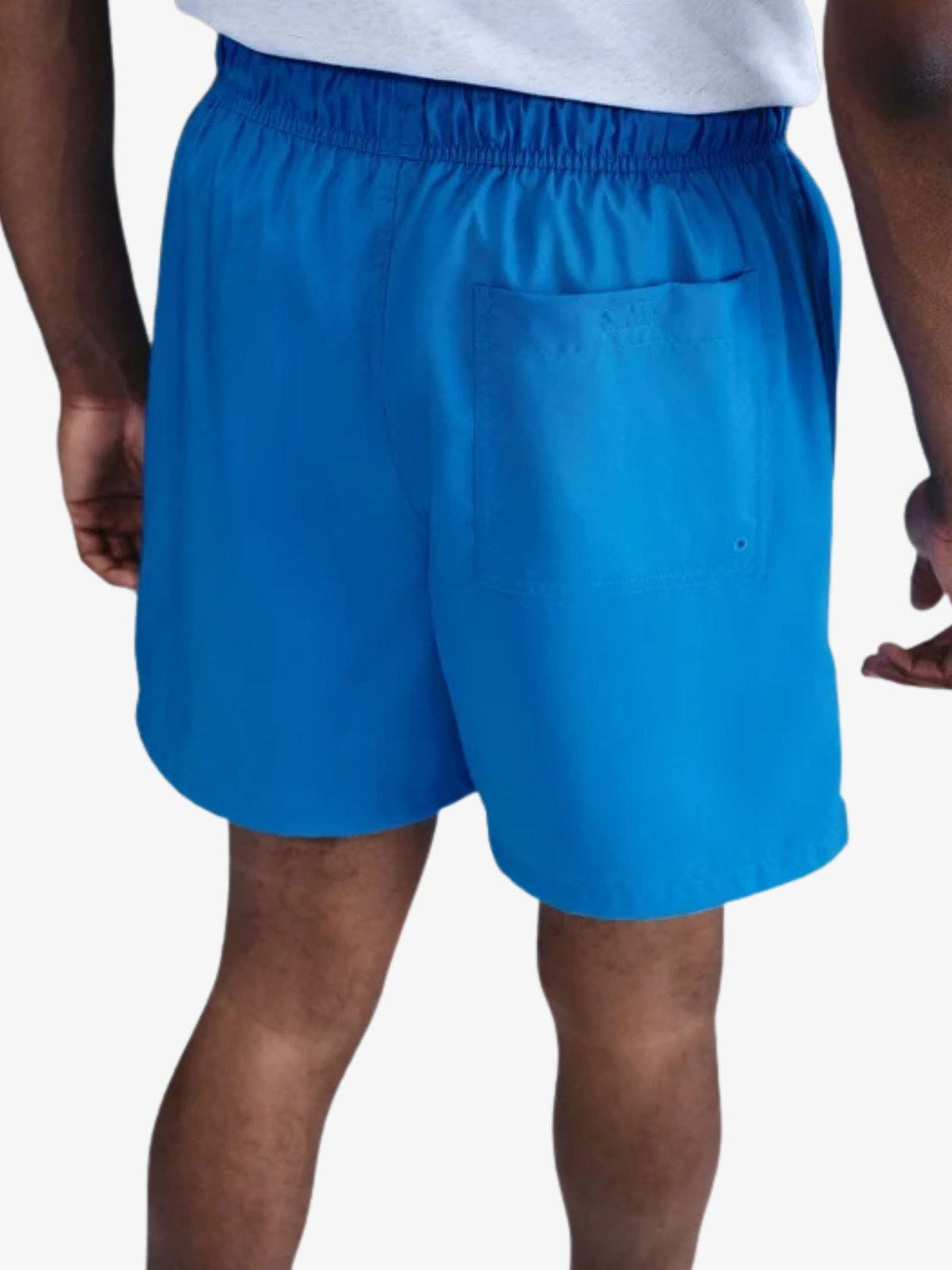 Nike Men's Nike Club Woven Flow Short | Lt Photo Blue/White