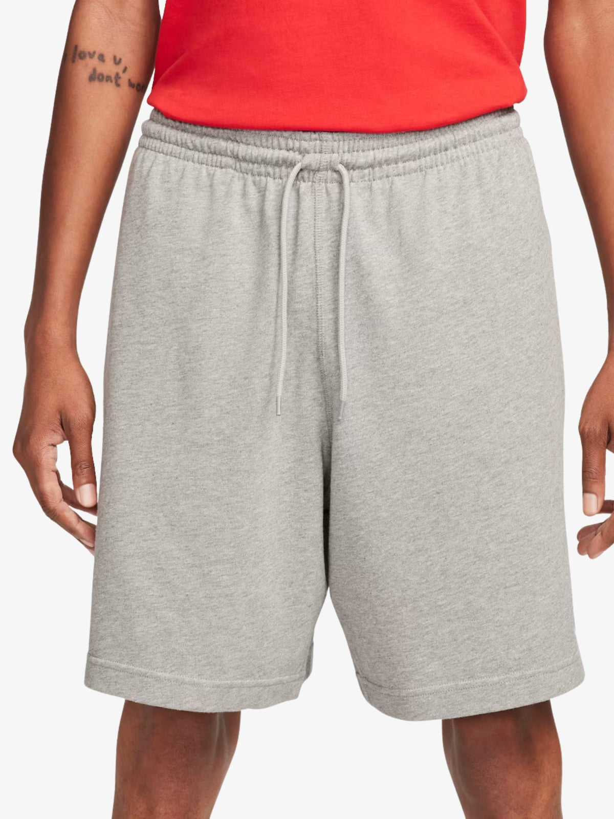 Nike Men’s Nike Club Shorts | Dk Grey Heather/White