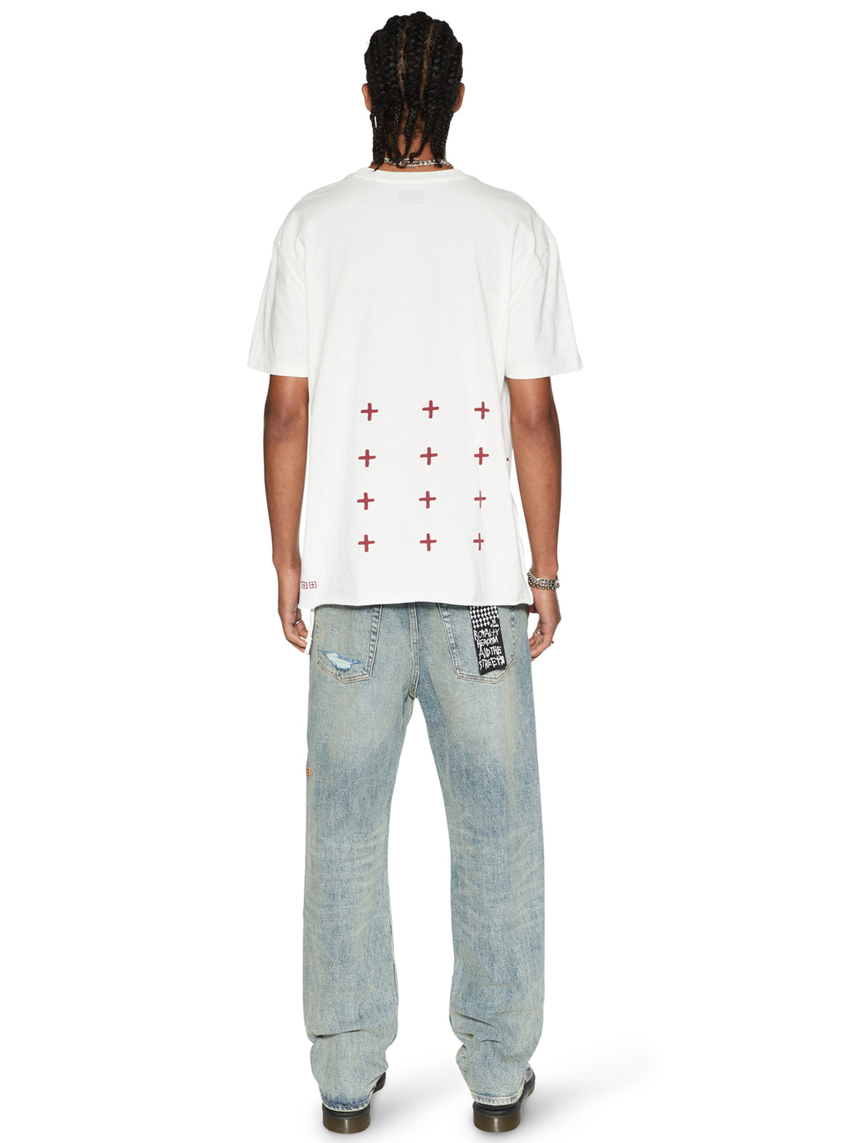 Ksubi Fuego Biggie SS Tee | Painted White