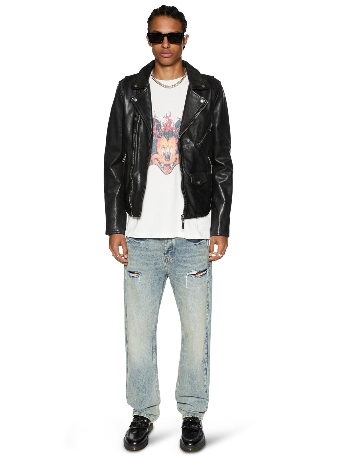 Ksubi Fuego Biggie SS Tee | Painted White