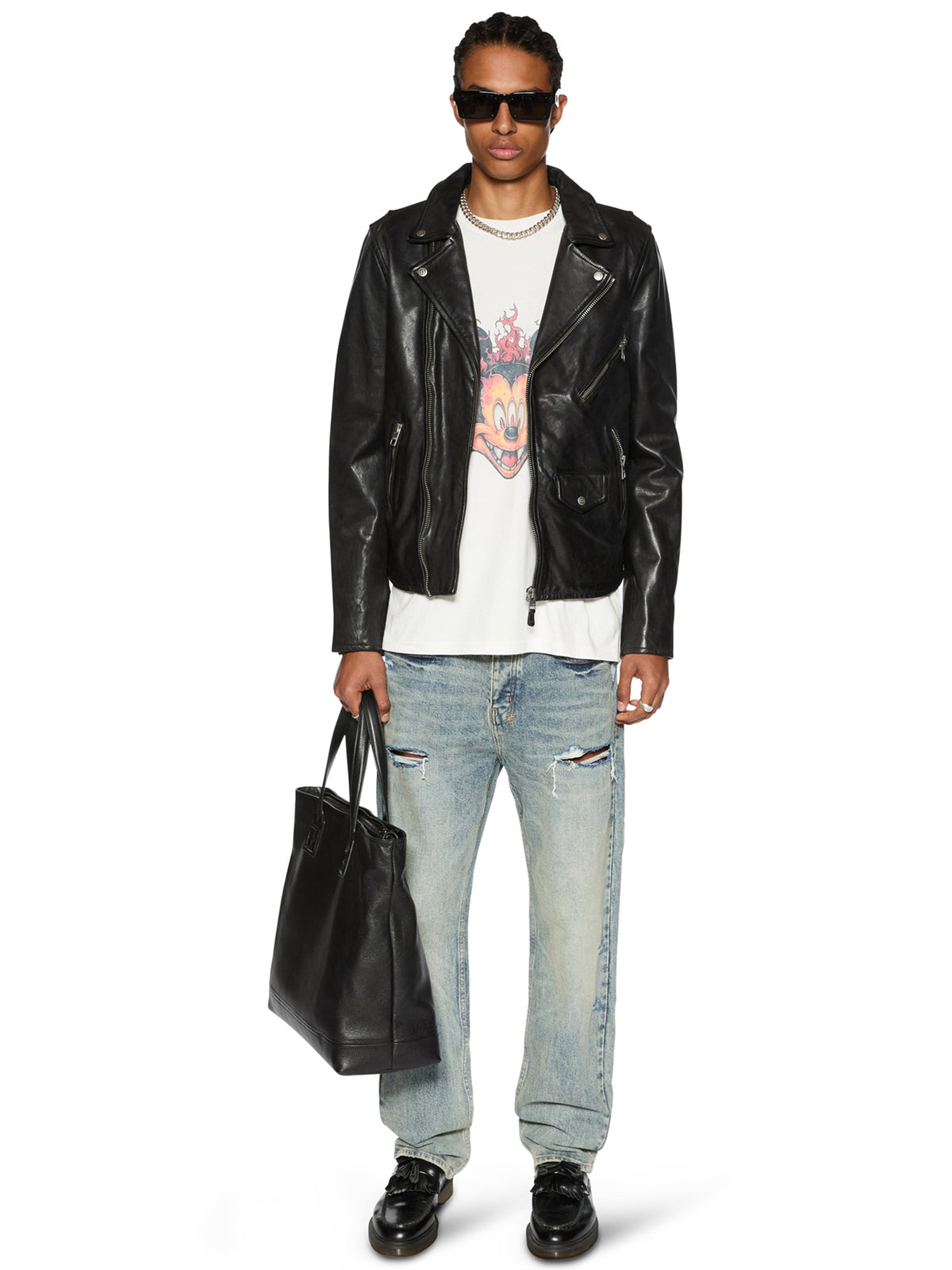 Ksubi Fuego Biggie SS Tee | Painted White