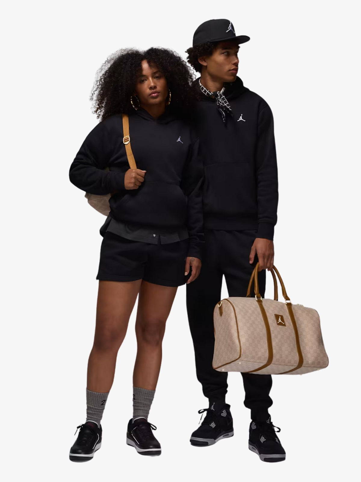 Nike Jordan Brooklyn Fleece | BLACK/WHITE