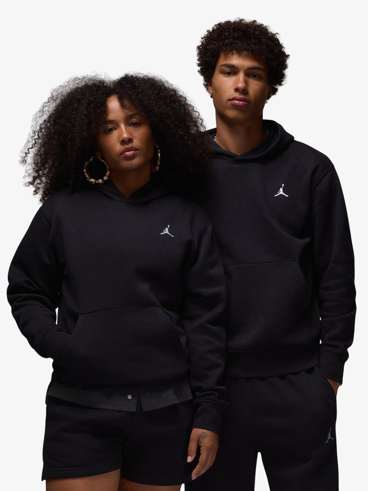 Nike Jordan Brooklyn Fleece | BLACK/WHITE