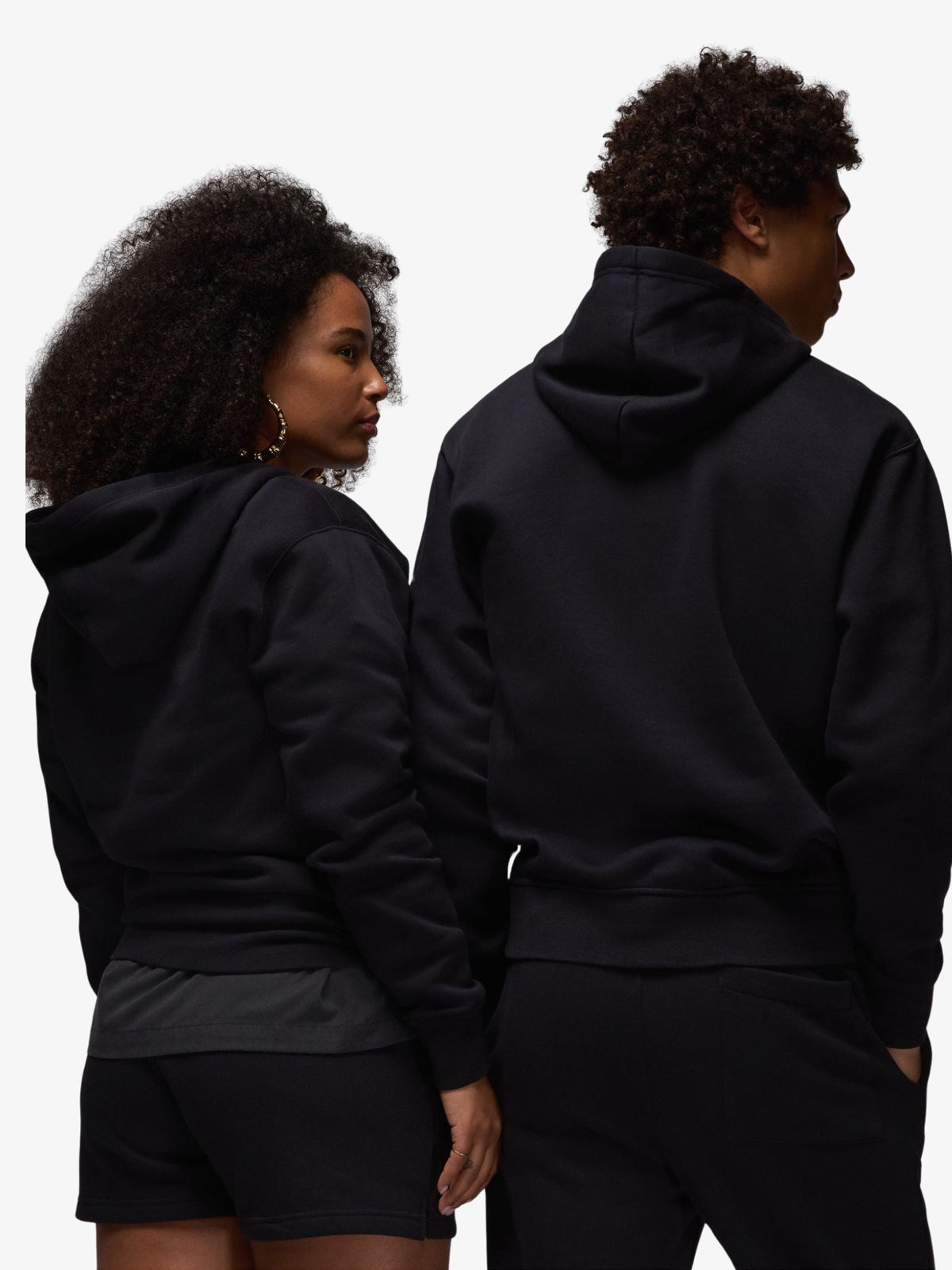Nike Jordan Brooklyn Fleece | BLACK/WHITE