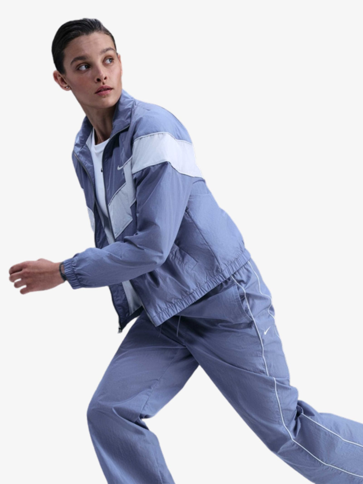 Nike Women's Windrunner Woven Open-Hem Trousers | Wrld Indg/Pure Pltnm/Sl