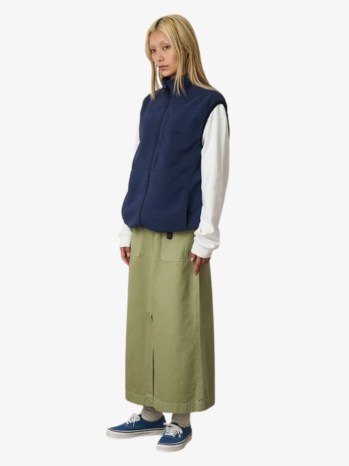 Gramicci Long Baker Skirt | CACTUS PIGMENT