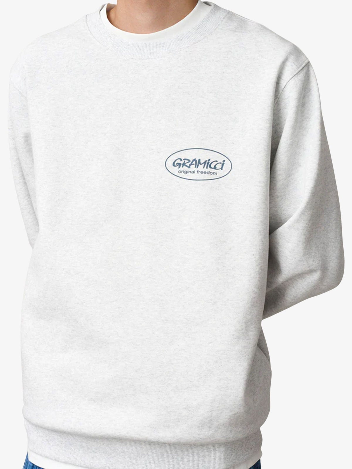Gramicci Original Freedom Sweatshirt | HEATHER ASH