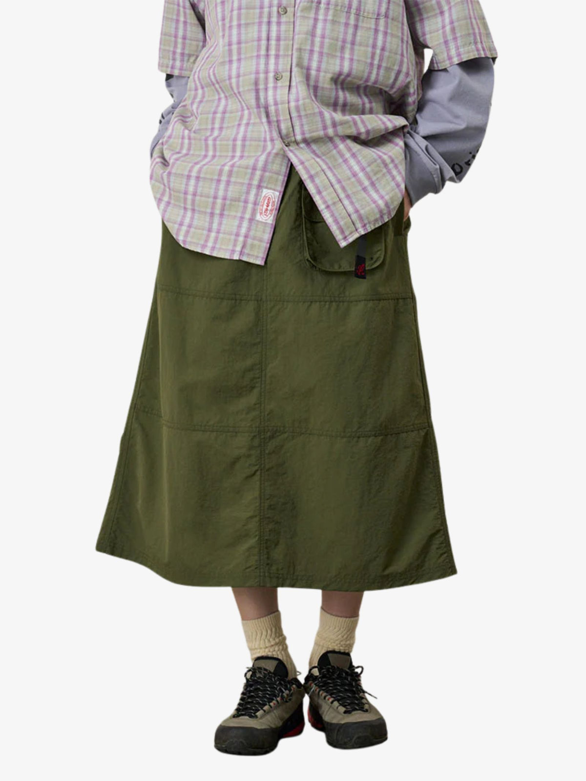 Gramicci Nylon Utility Skirt | Olive