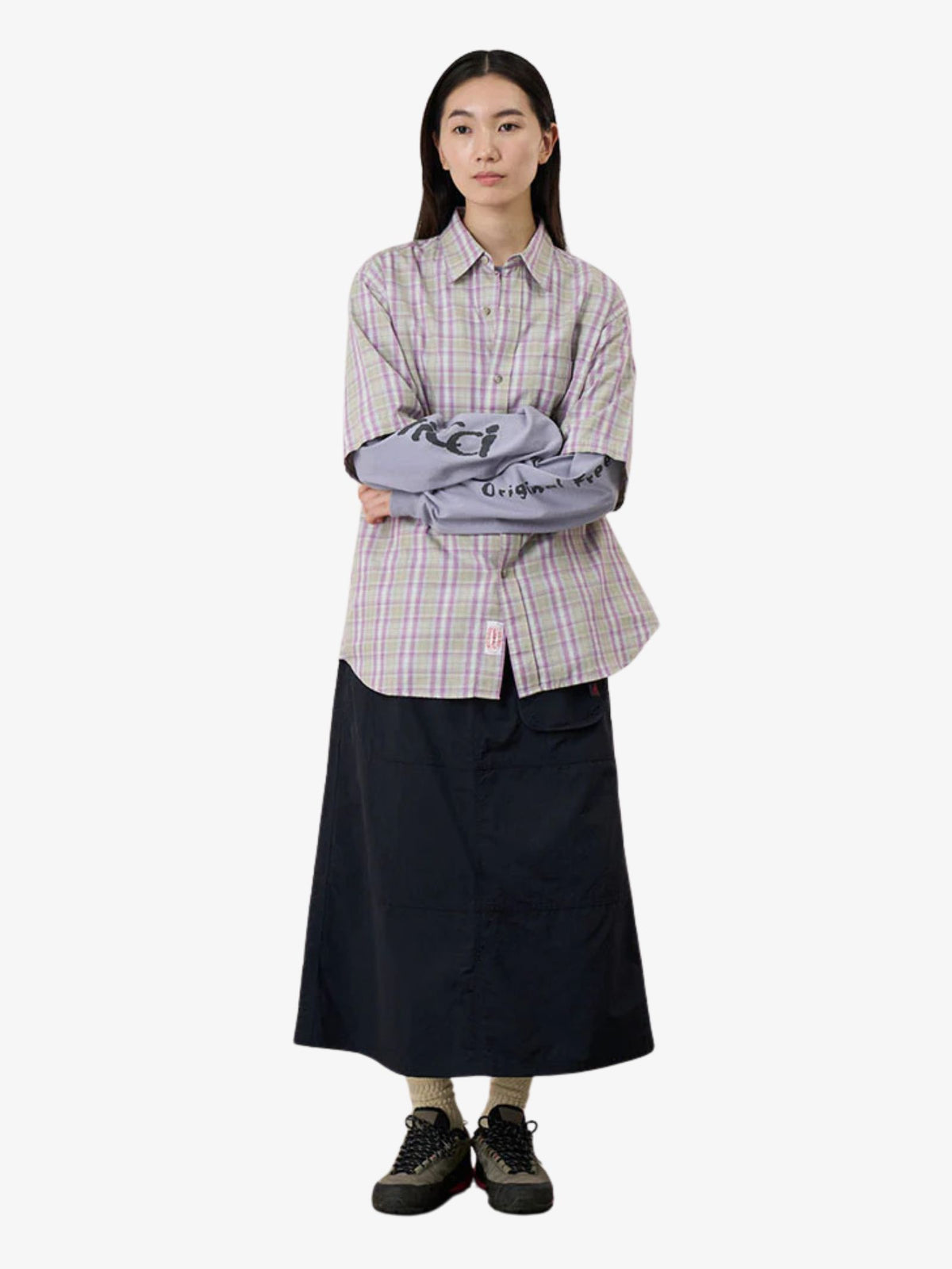 Gramicci Nylon Utility Skirt | Black