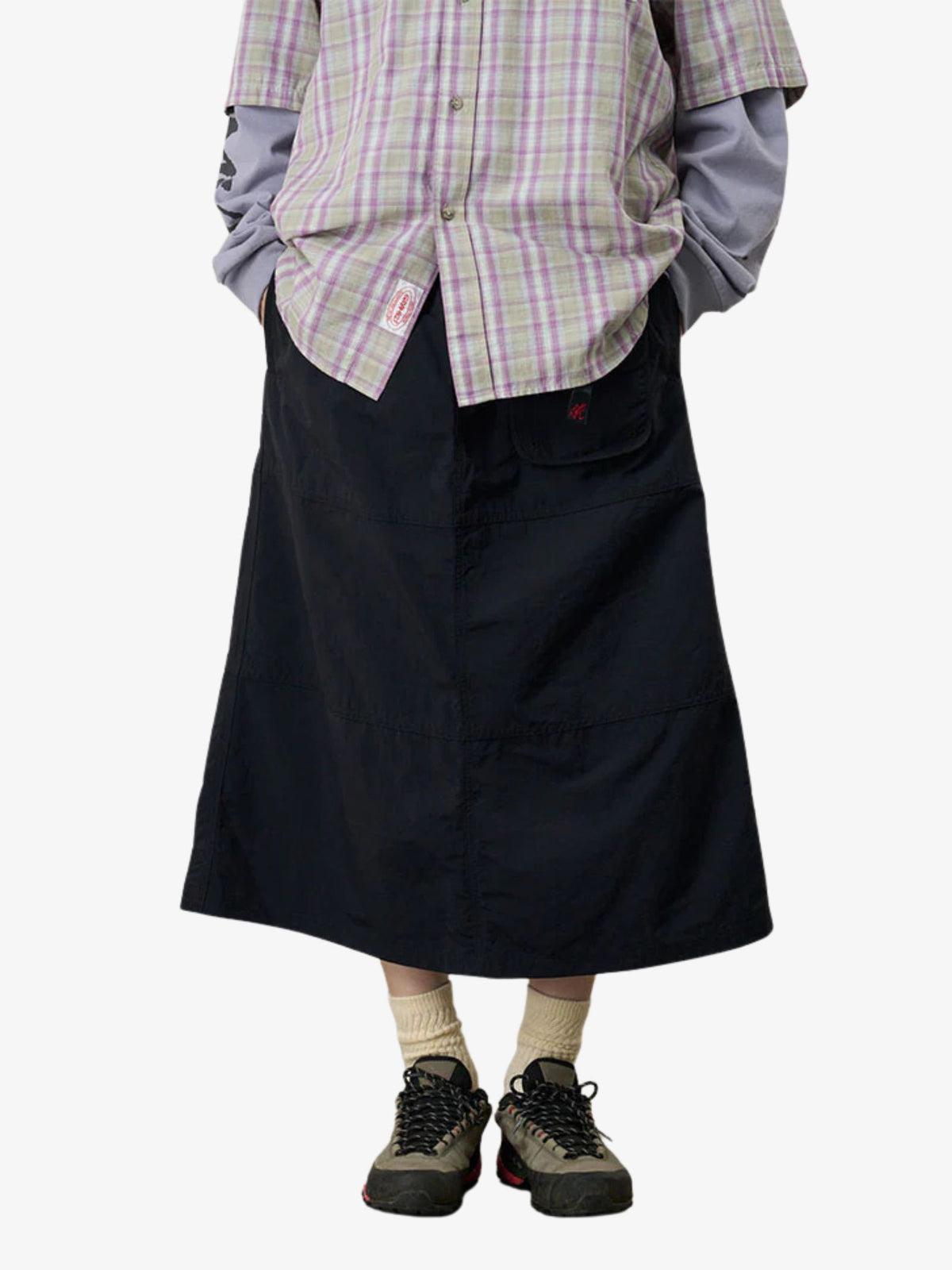 Gramicci Nylon Utility Skirt | Black