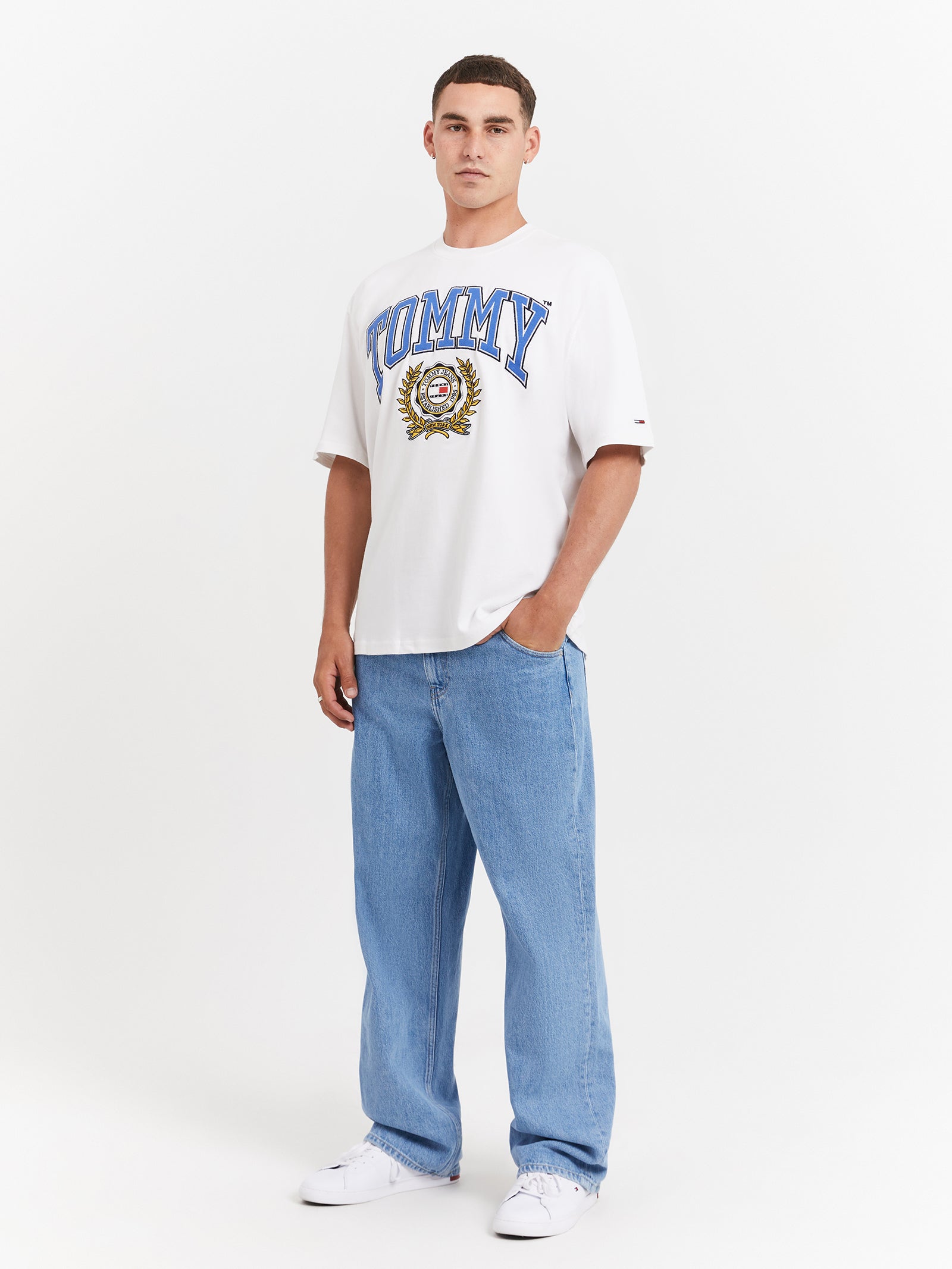 College Oversized Fit T-Shirt