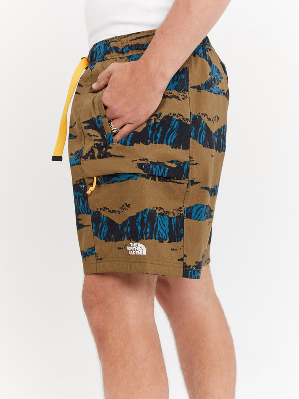 Class V Belted Shorts in Military Olive Ravine Camo - Glue Store