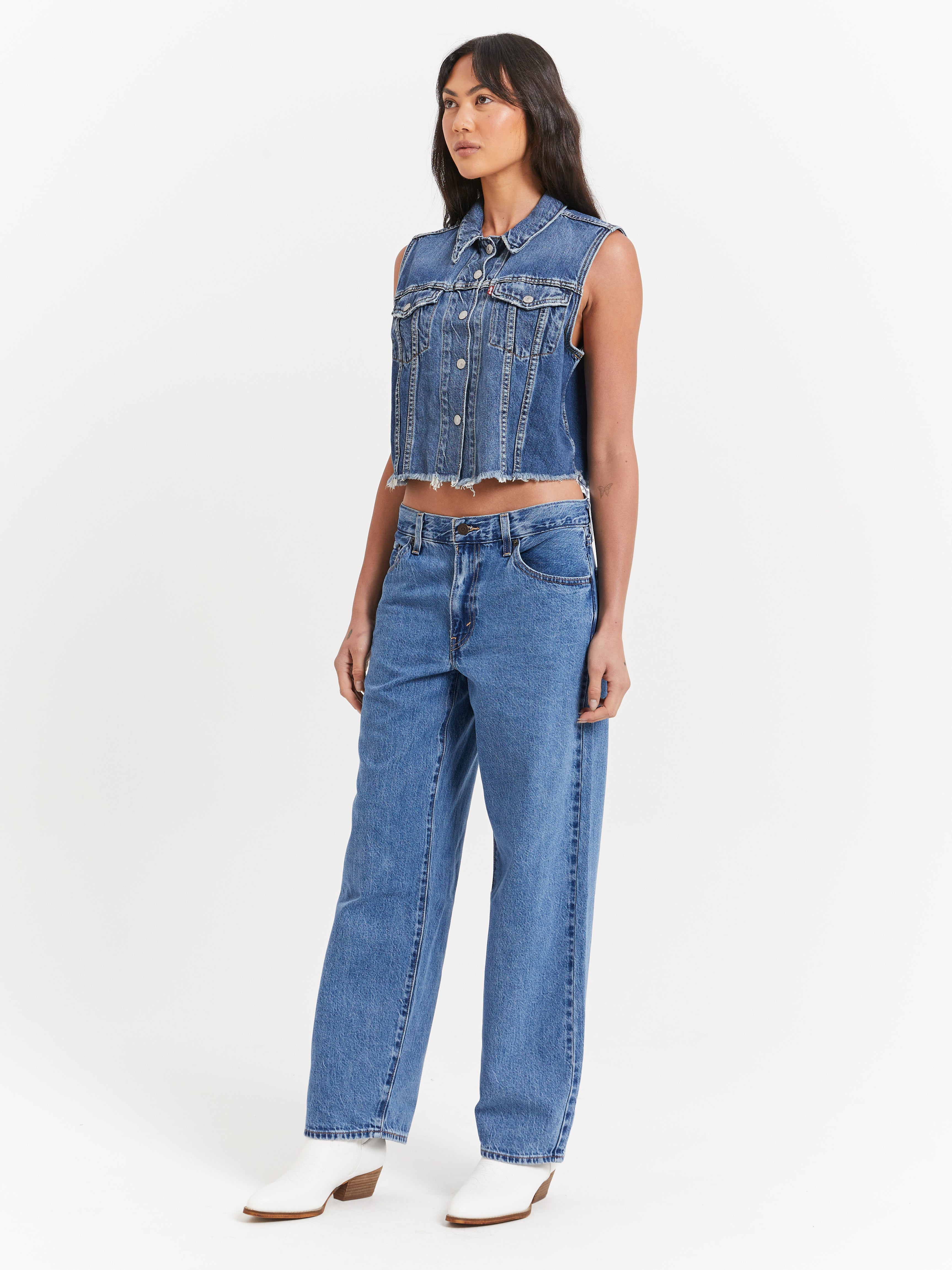 Ribcage Straight Ankle Jeans