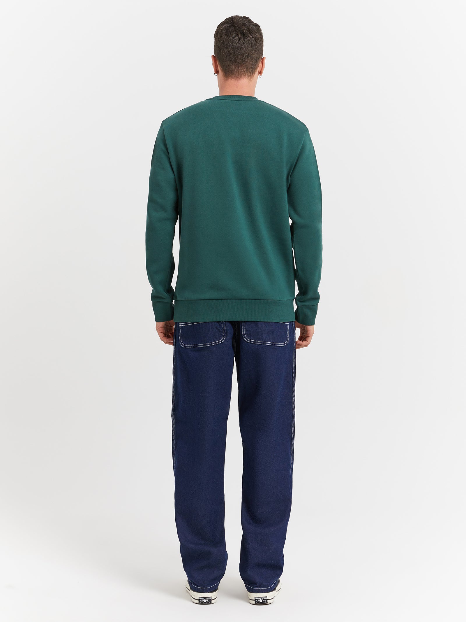 Script Embroidery Sweater