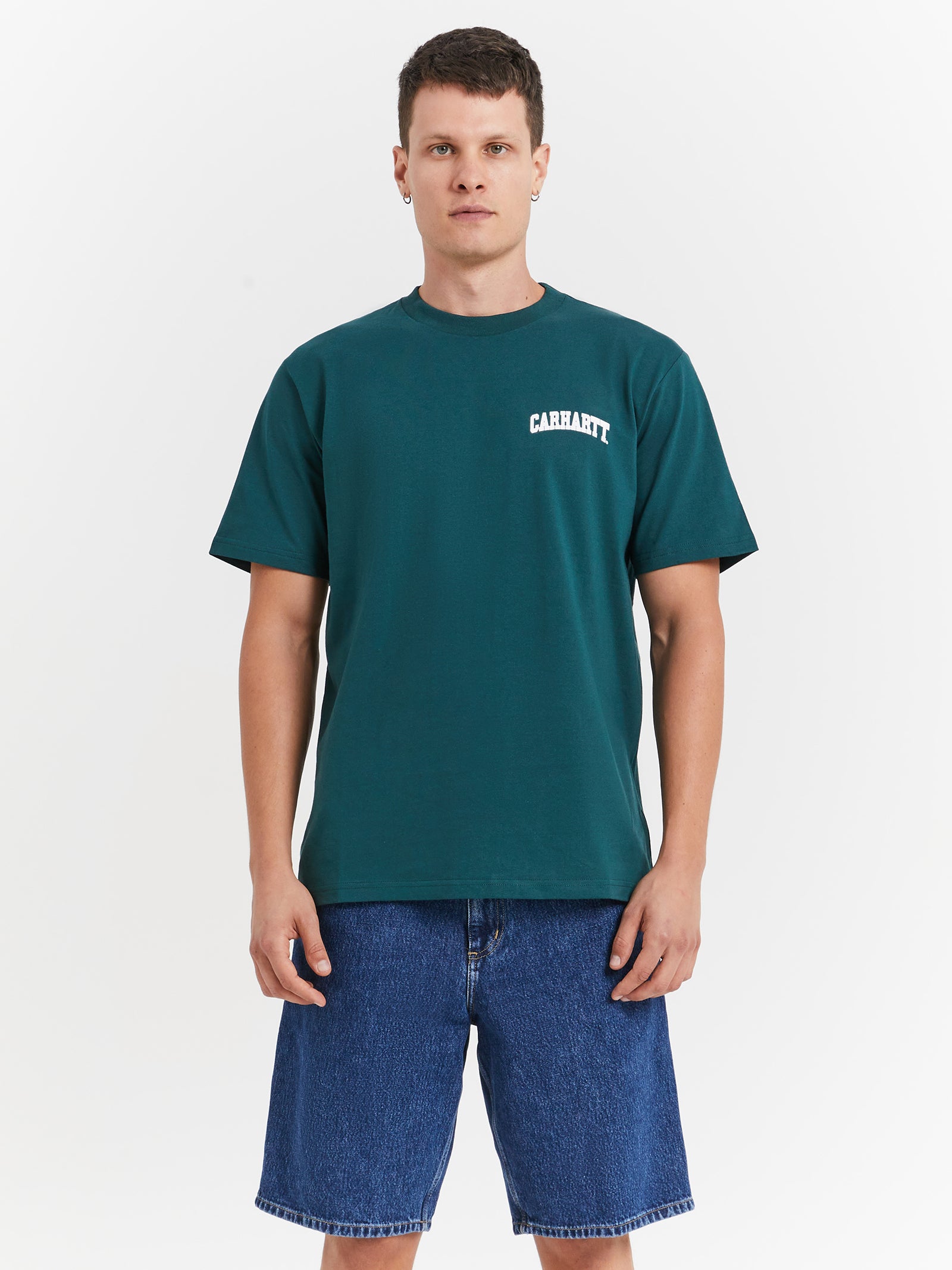 Short Sleeve University Script T-Shirt
