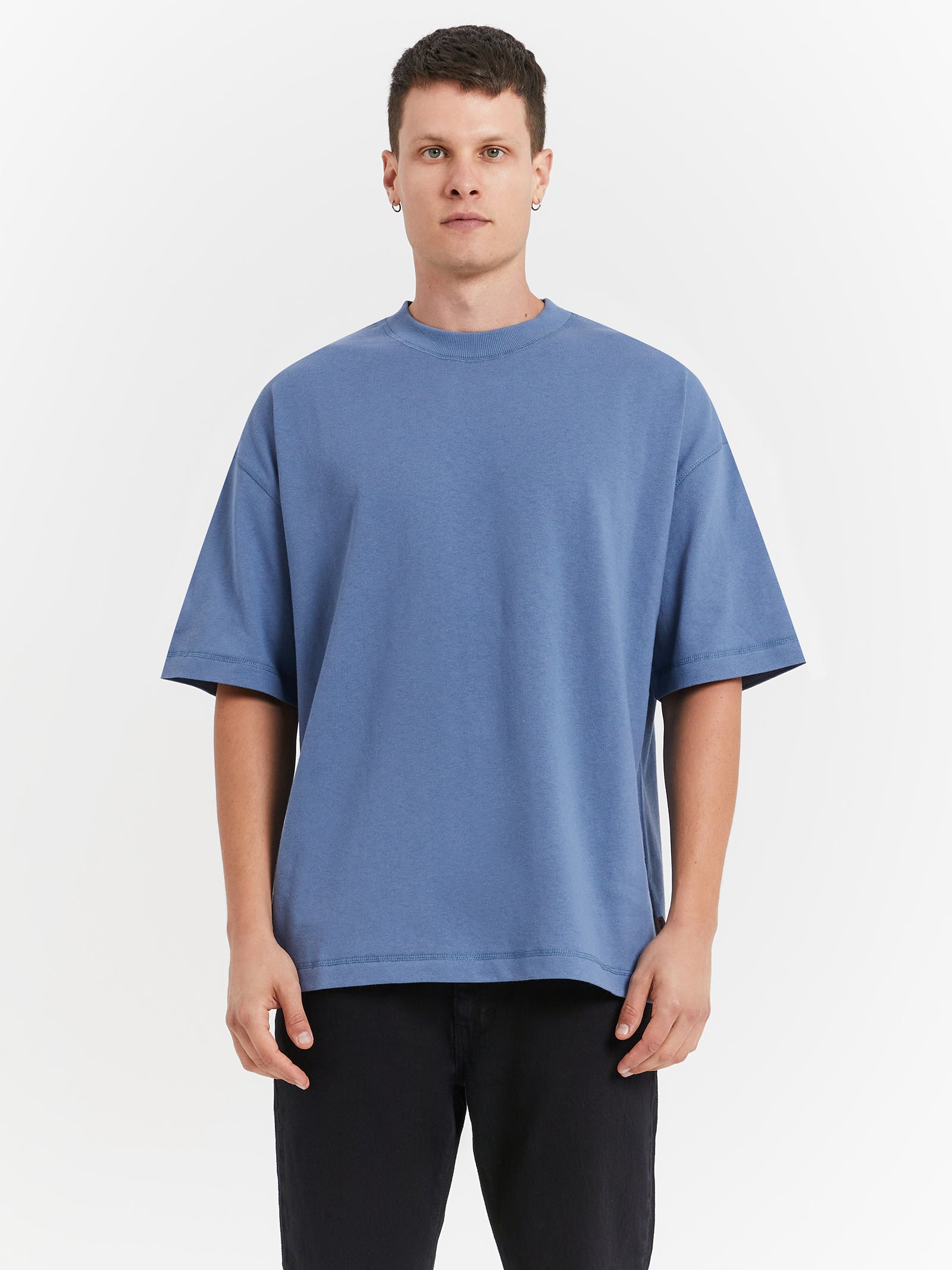 Cartel Classic T-Shirt in Deep Blue - Glue Store