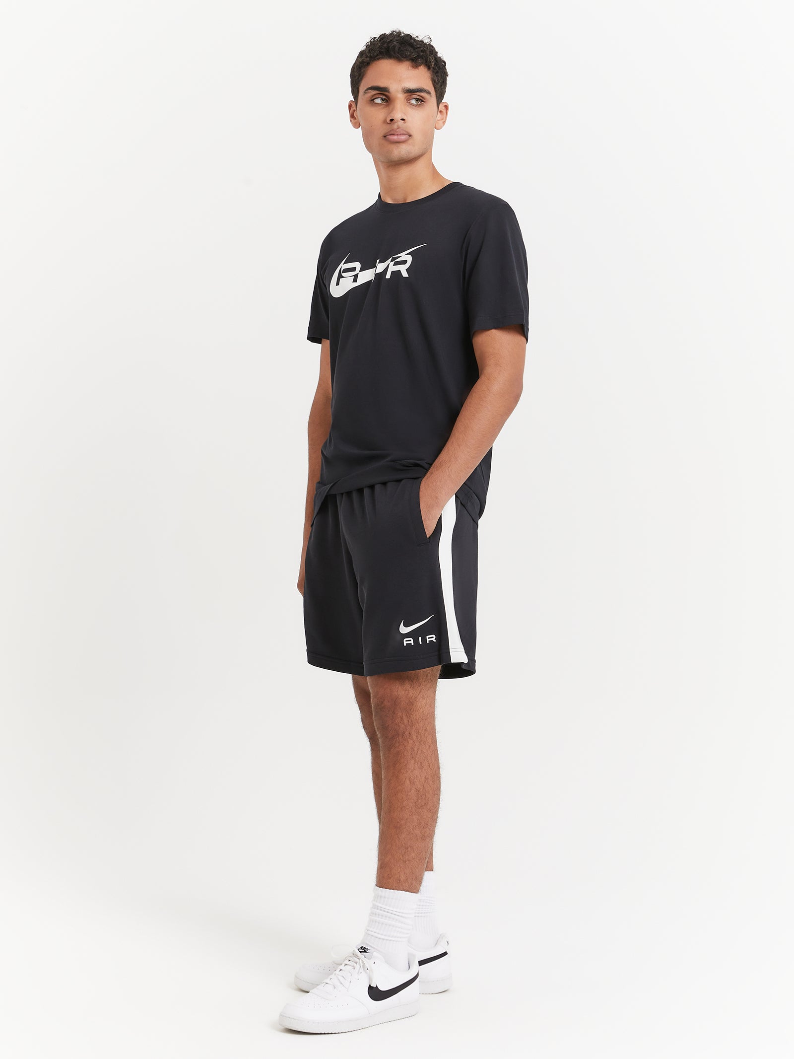Sportswear Air Graphic T-Shirt in Black - Glue Store