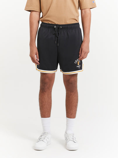 Lifestyle Clubhouse Basketball Shorts in Black