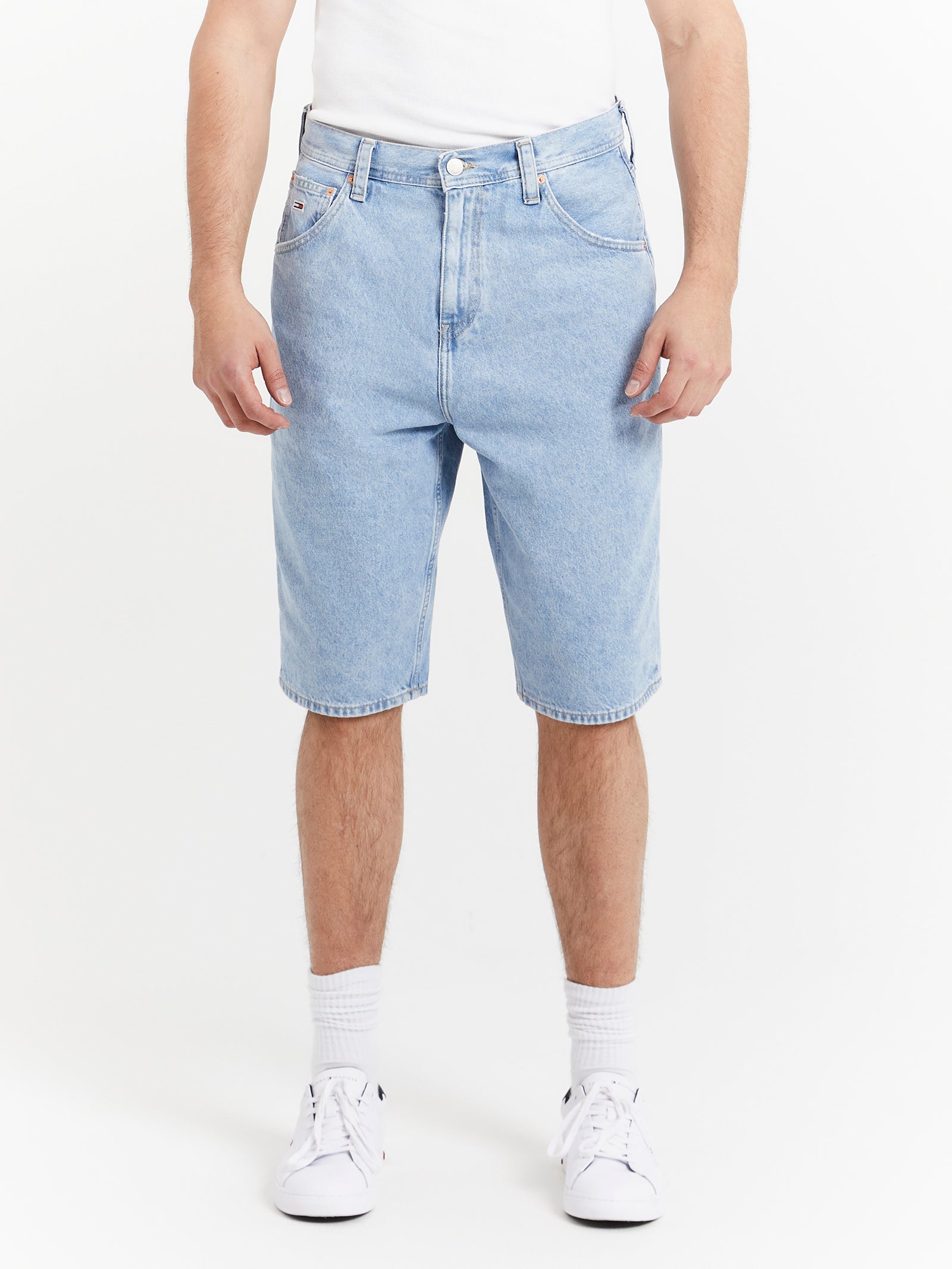 Aiden Faded Baggy Denim Shorts
