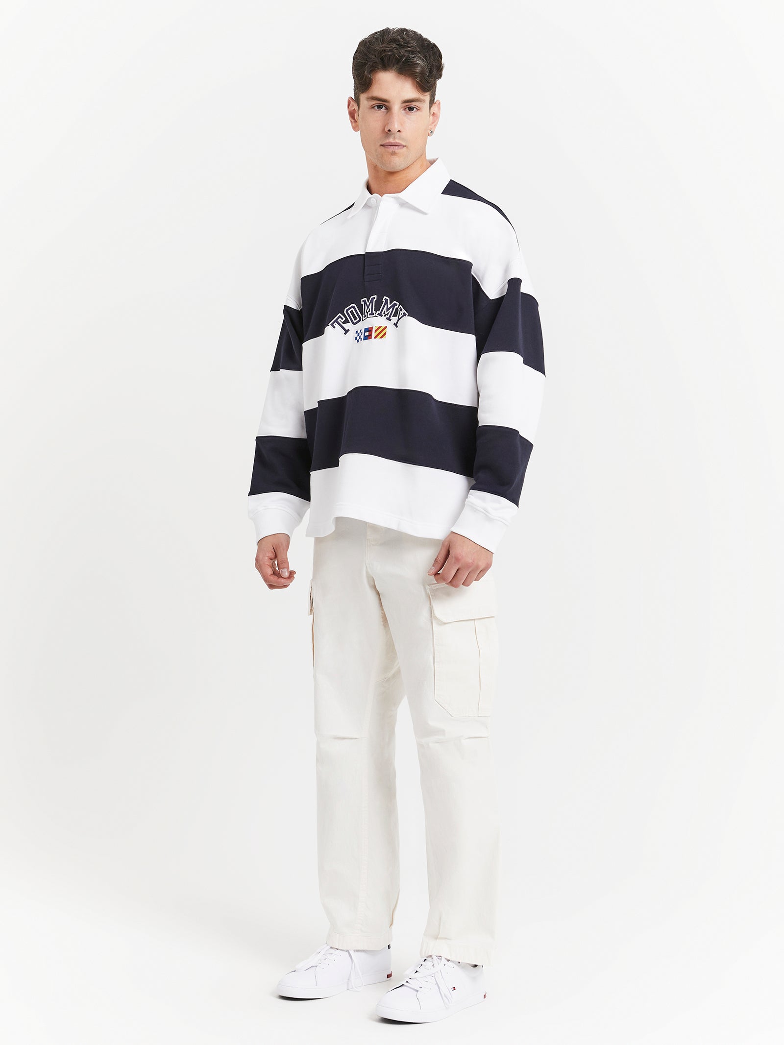Archive Stripe Relaxed Rugby Shirt