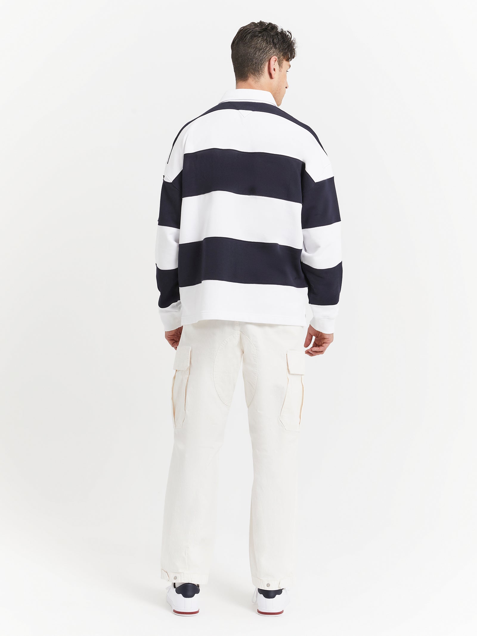 Archive Stripe Relaxed Rugby Shirt
