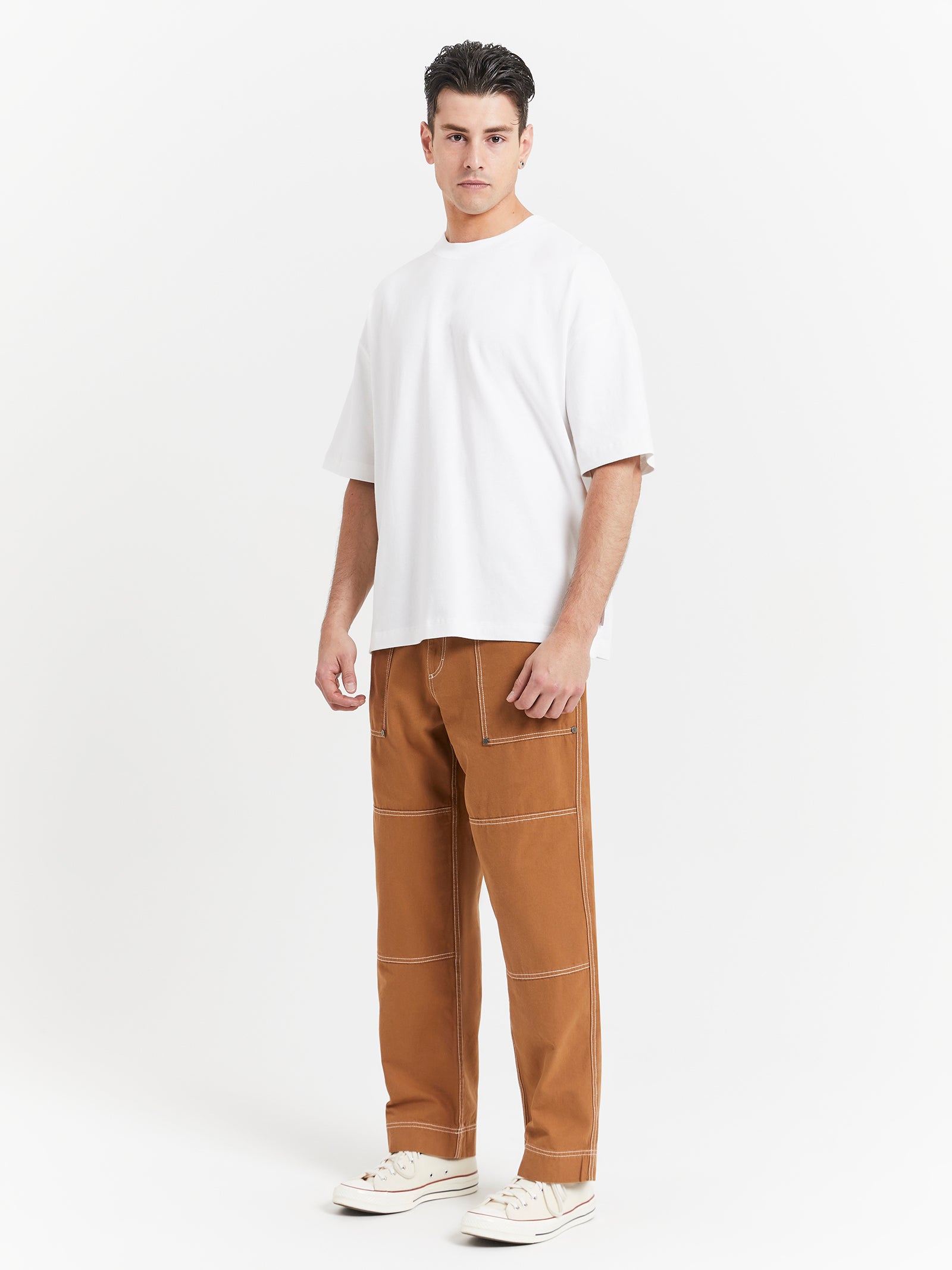 Desolate Utility Pants in Sepia