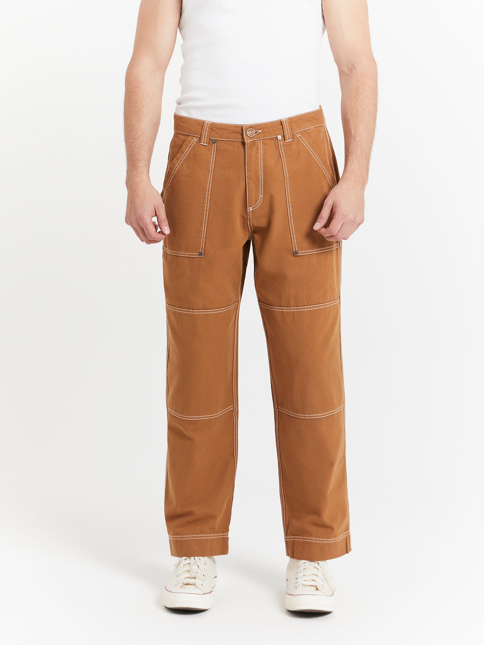 Desolate Utility Pants in Sepia