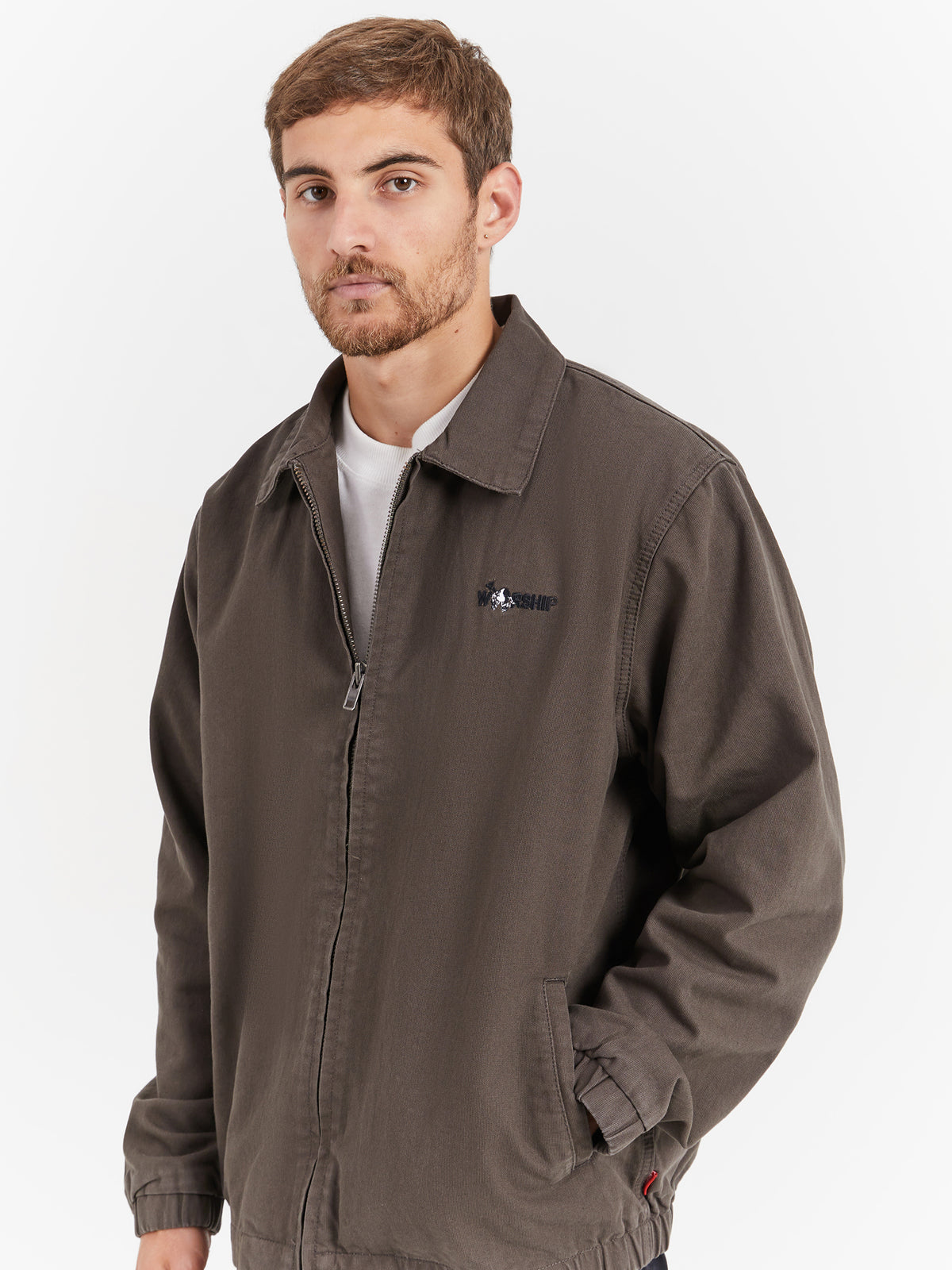 Worship Scoot Jacket | Mushroom
