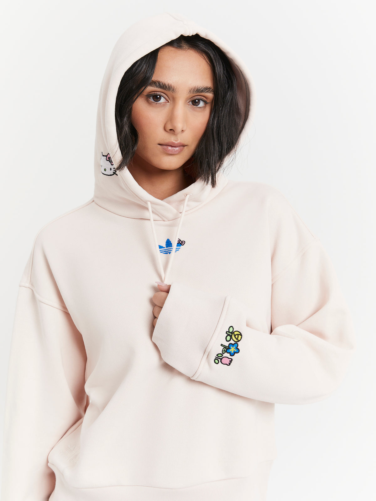 Adidas Originals x Hello Kitty Hoodie in Wonder Quartz
