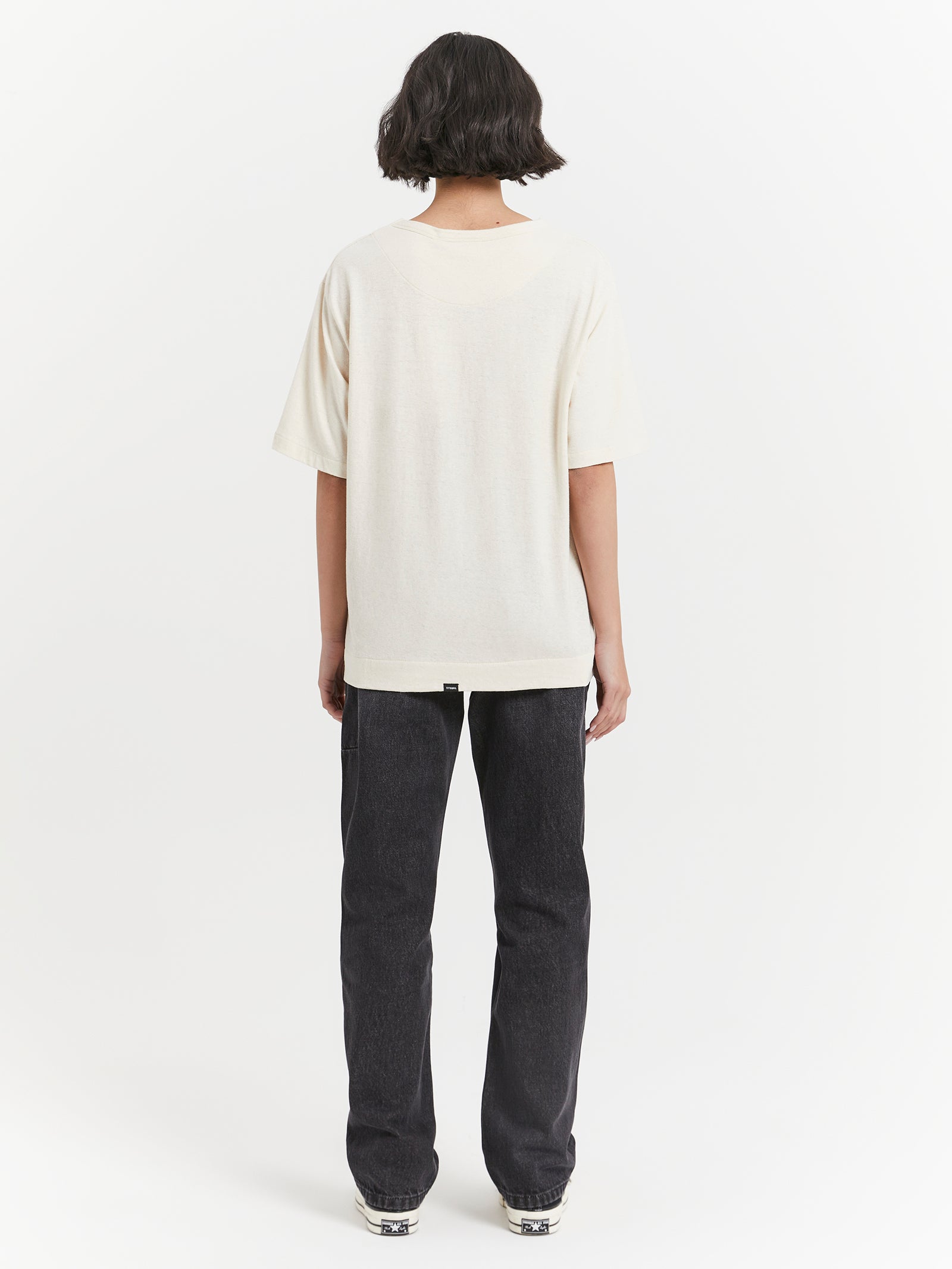 Un-dyed Unisex T Shirt - Hemp cotton blend Un-dyed Unisex T Shirt - Hemp cotton blend