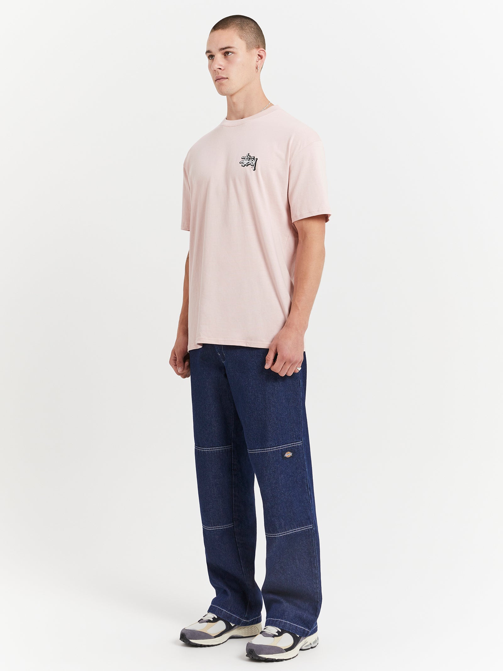 Solid Offset Graffiti Heavyweight T-Shirt