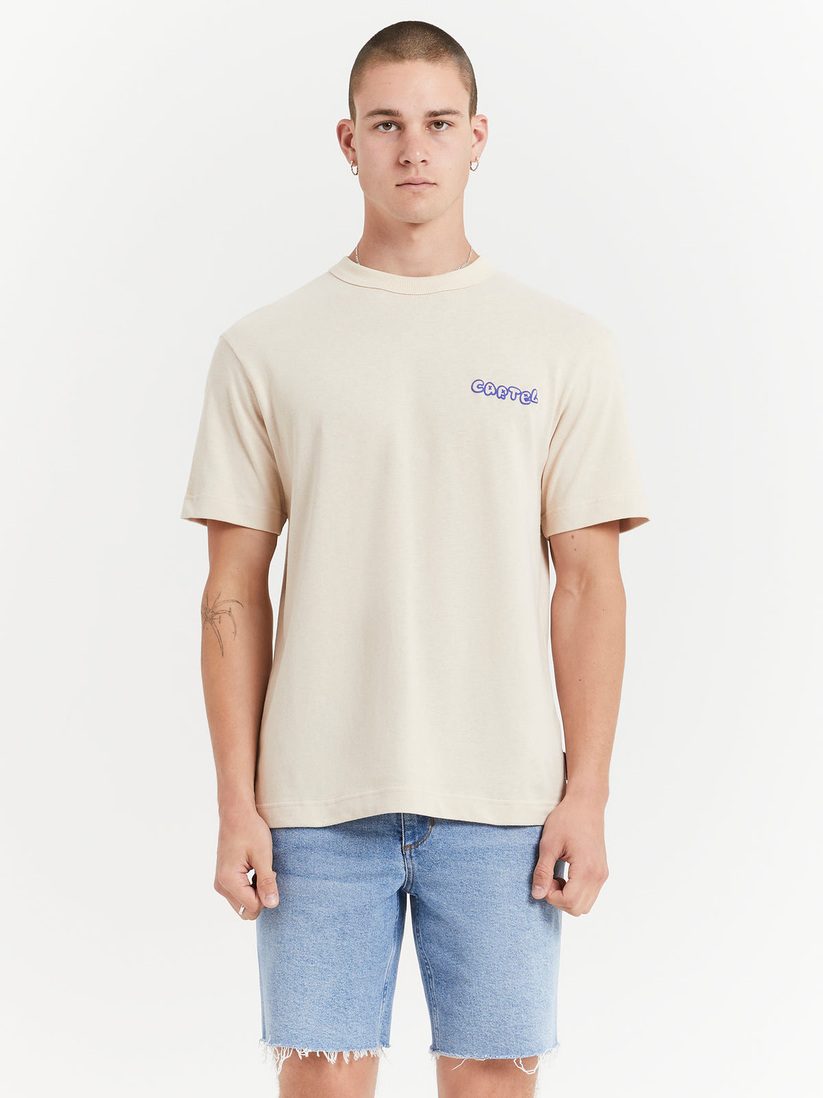 Psycho T-Shirt in Cream