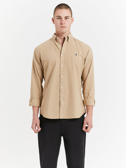 Long Sleeve Button Up Oxford Shirt