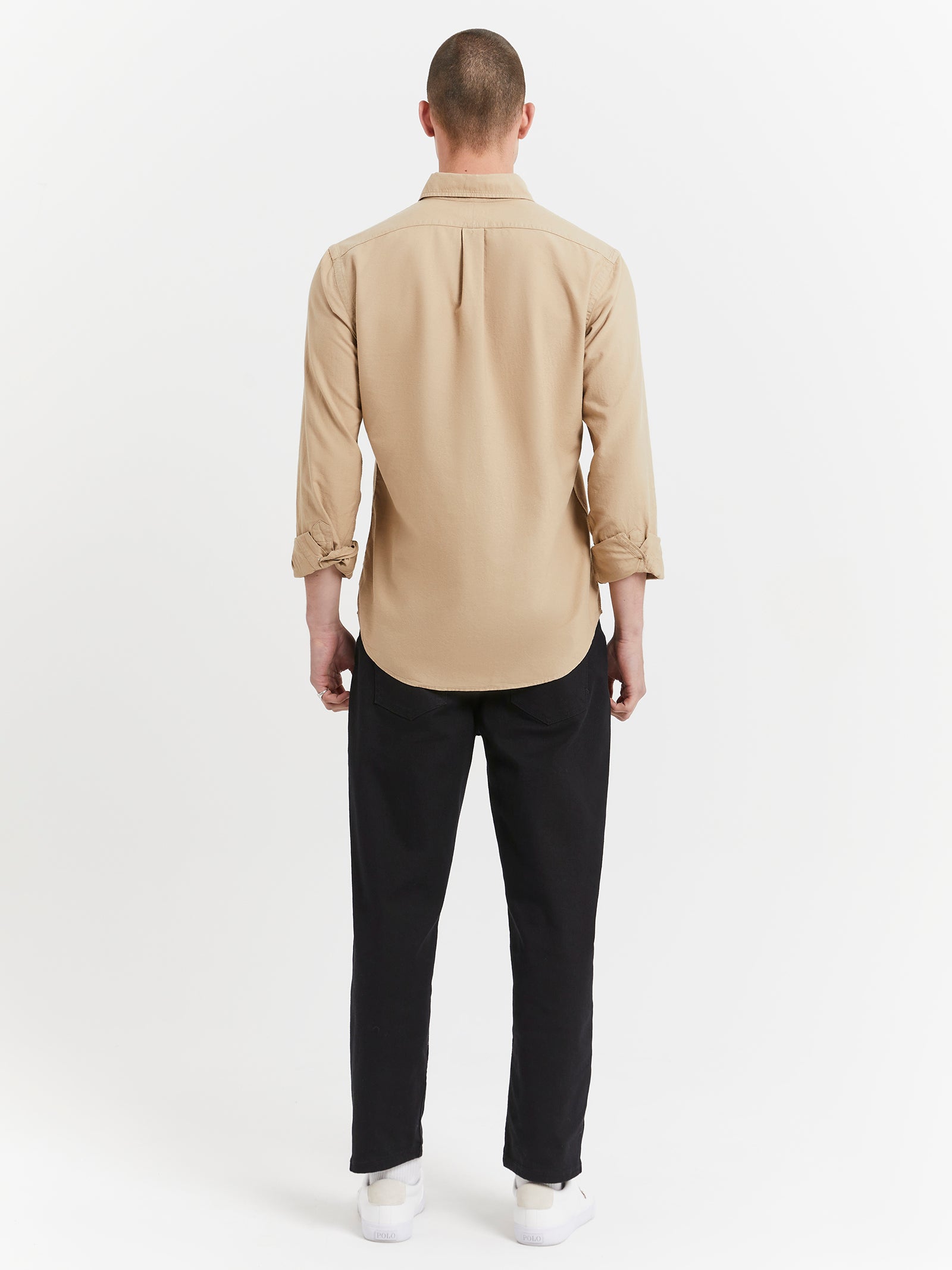 Long Sleeve Button Up Oxford Shirt