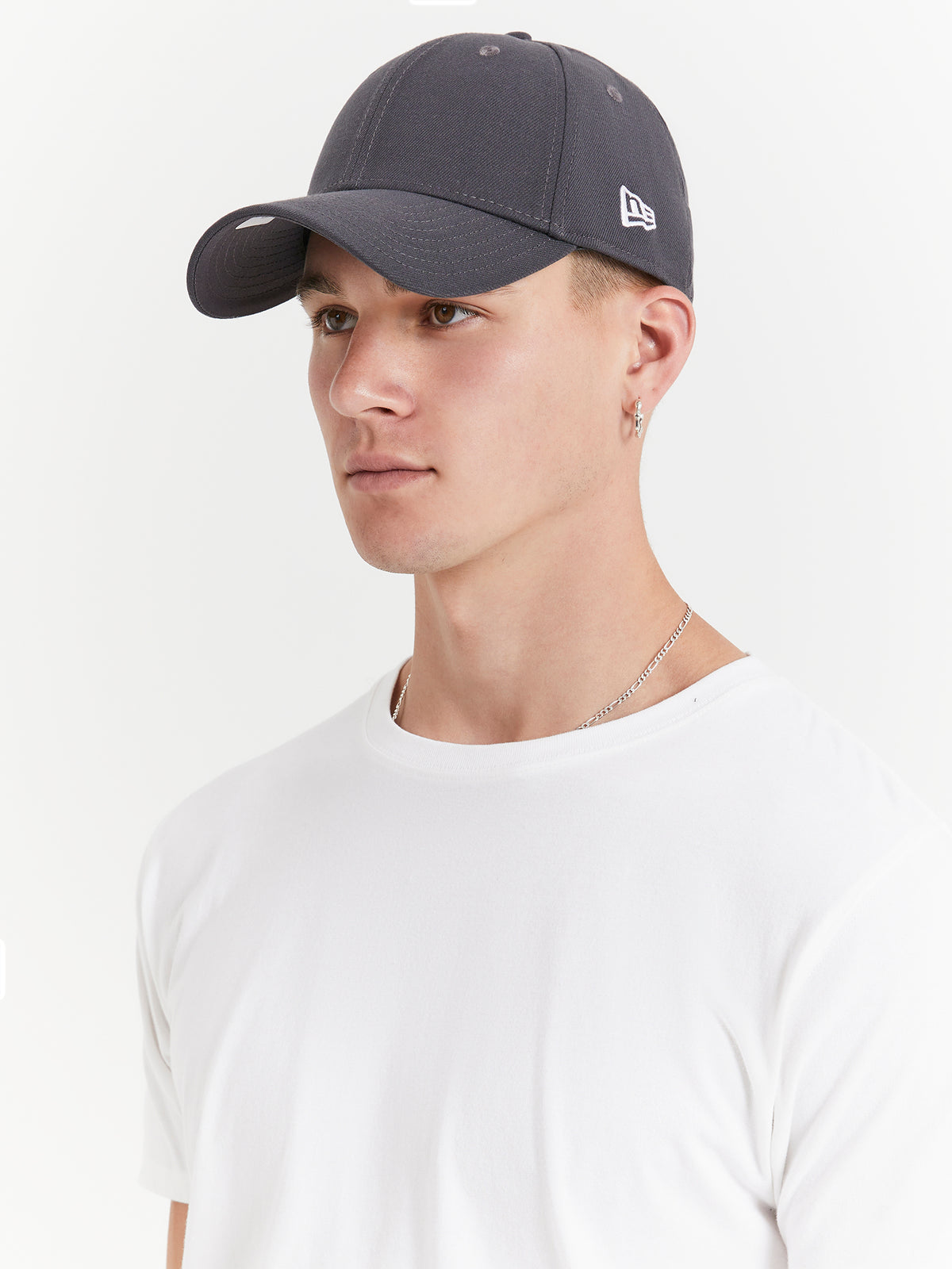 New Era 39Thirty Blank Cap | Graphite