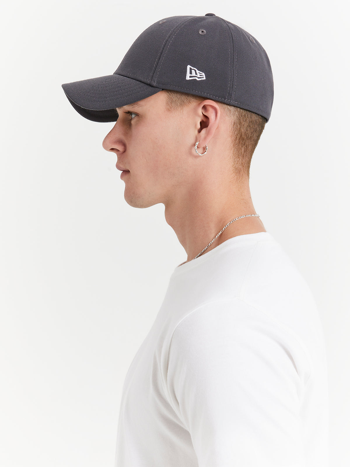 New Era 39Thirty Blank Cap | Graphite
