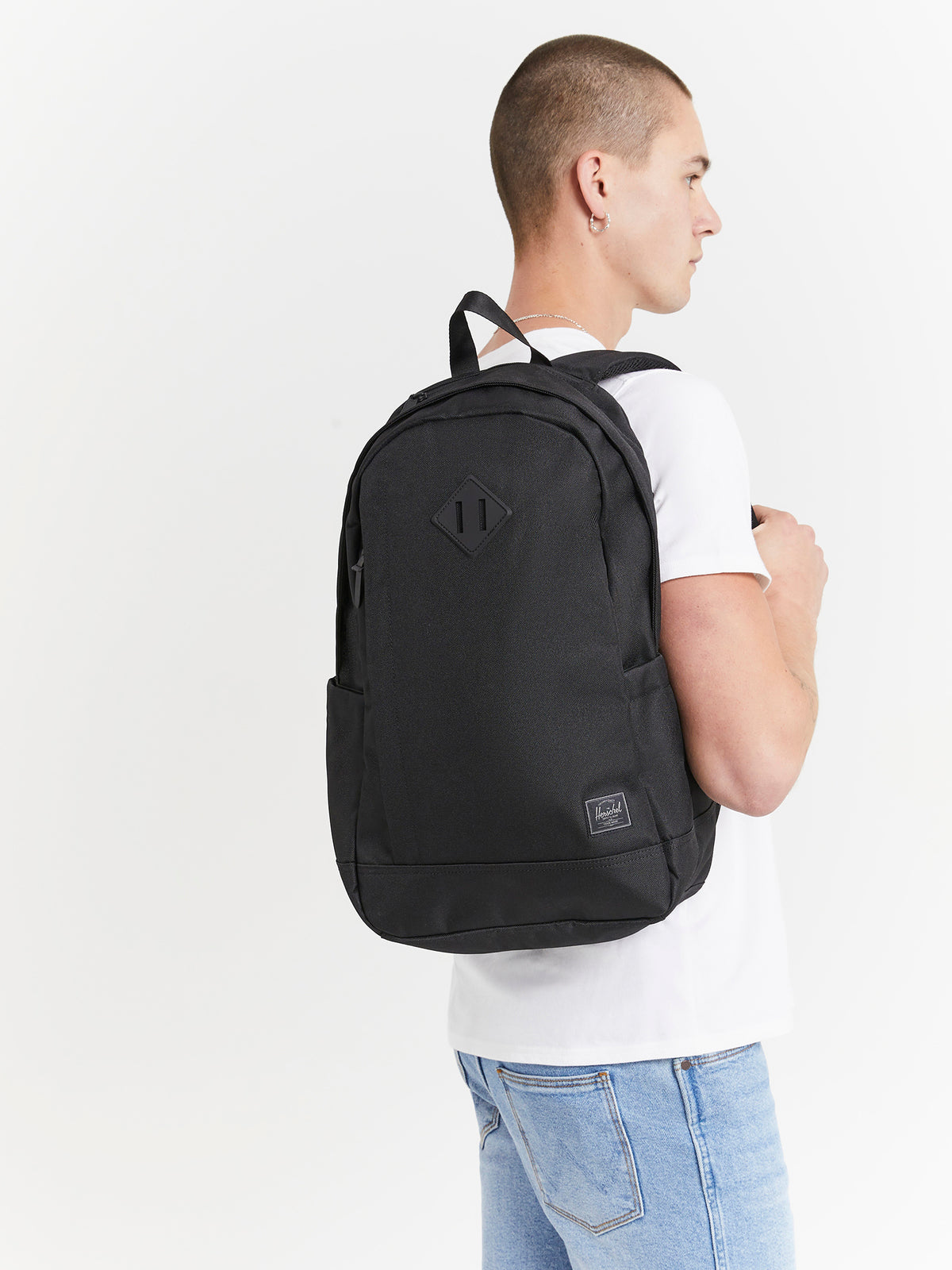 glue herschel backpack Herschel Seymour Backpack Black/Black