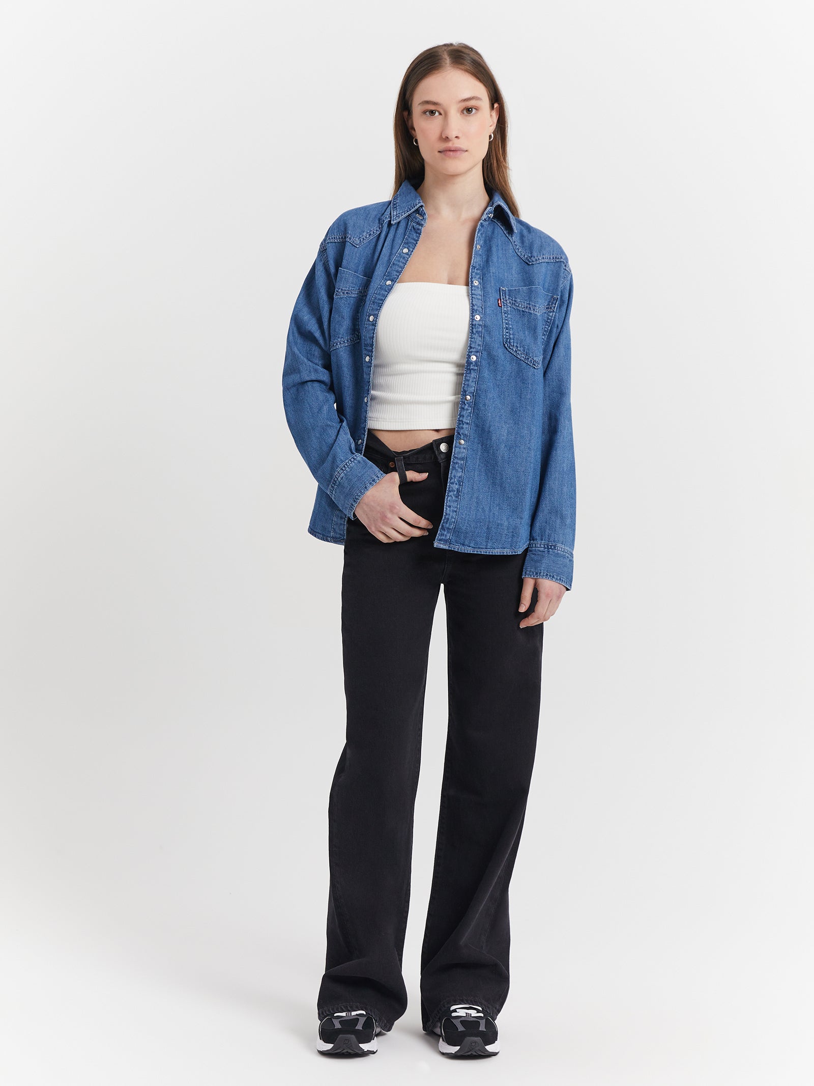 Ribcage Wide Leg Jeans