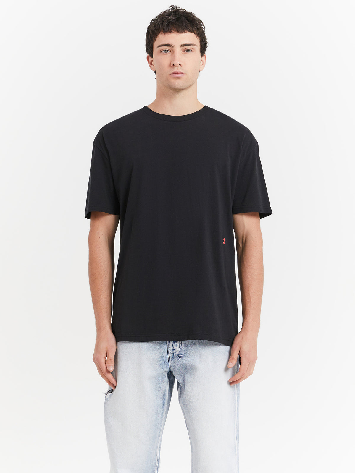 Ksubi 4X4 Biggie Short Sleeve T-Shirt | Black Red