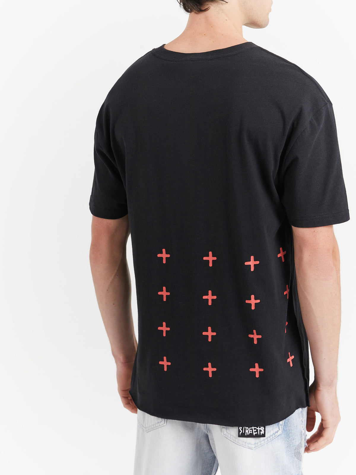 Ksubi 4X4 Biggie Short Sleeve T-Shirt | Black Red
