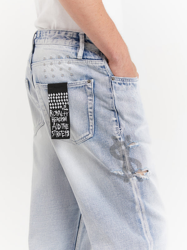 Ksubi Anti K Lock Up Jeans in Phase Out Phase out Glue Store
