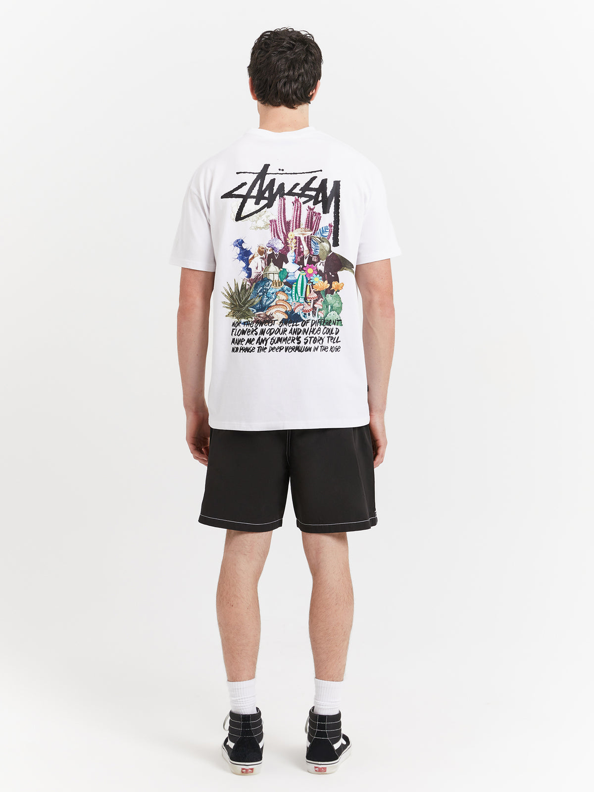 Psychedelic Heavyweight T-Shirt in White