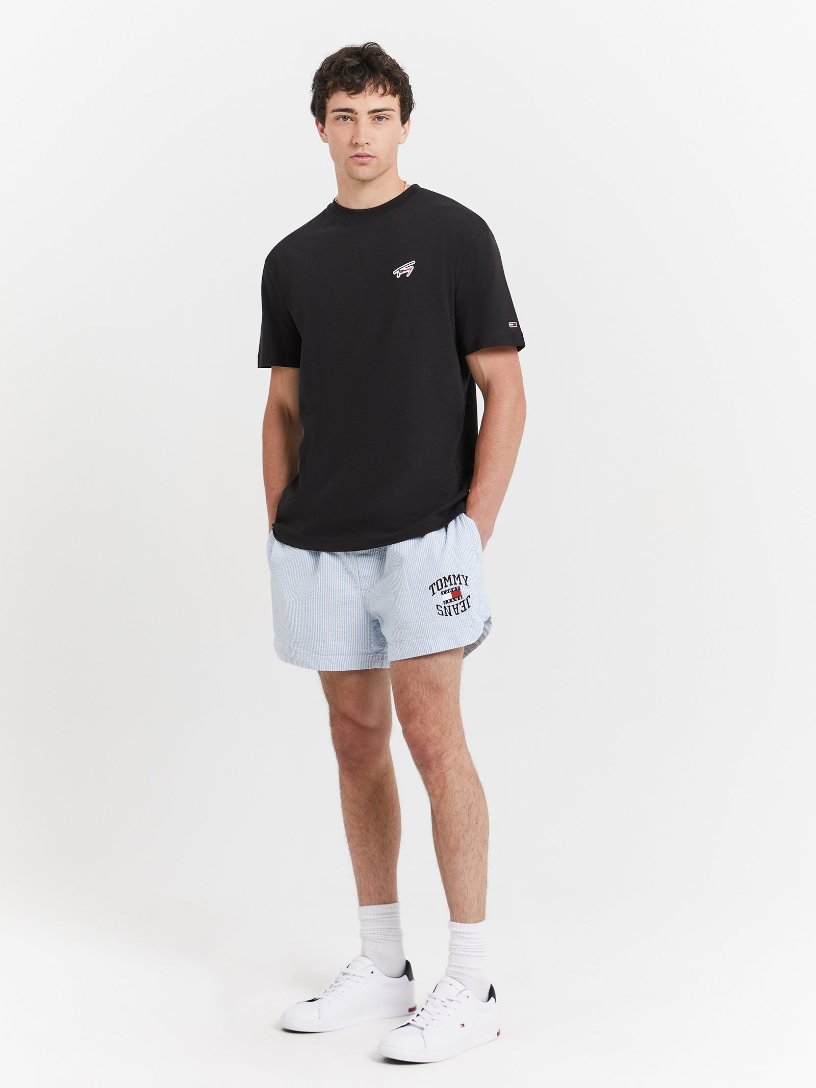 Seersucker Beach Shorts