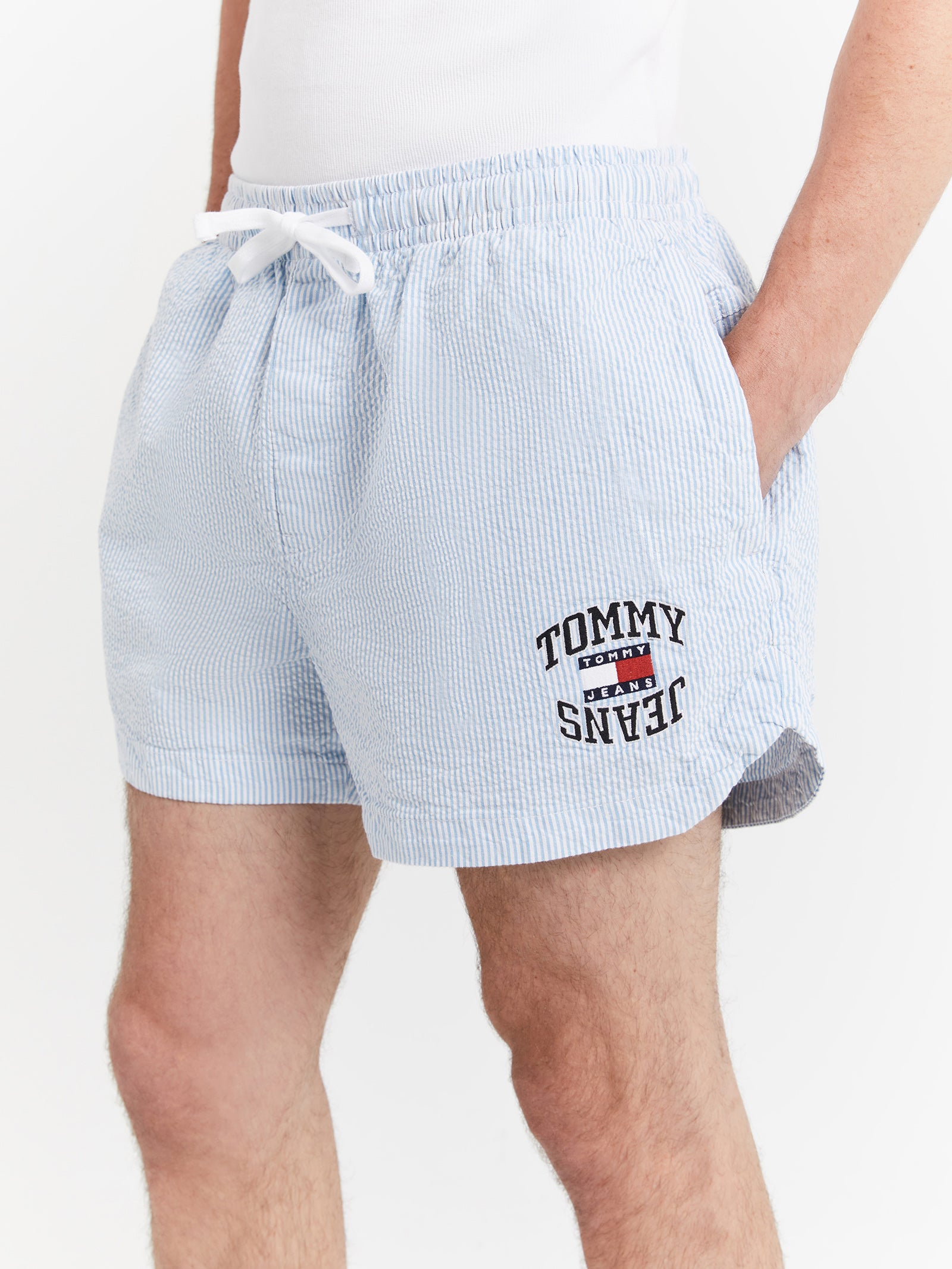 Seersucker Beach Shorts