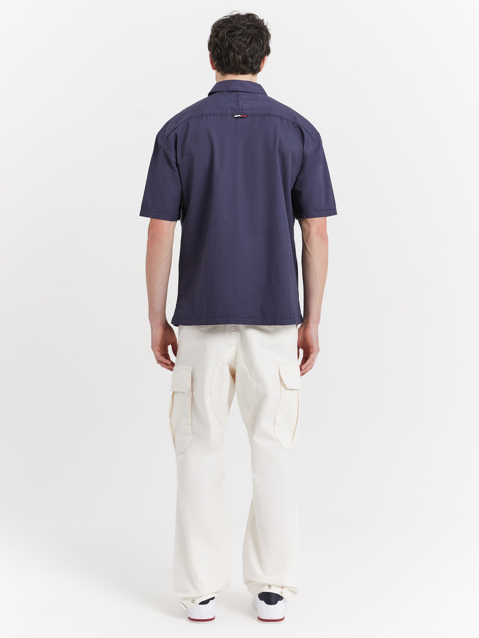 Classic Solid Short Sleeve Overshirt